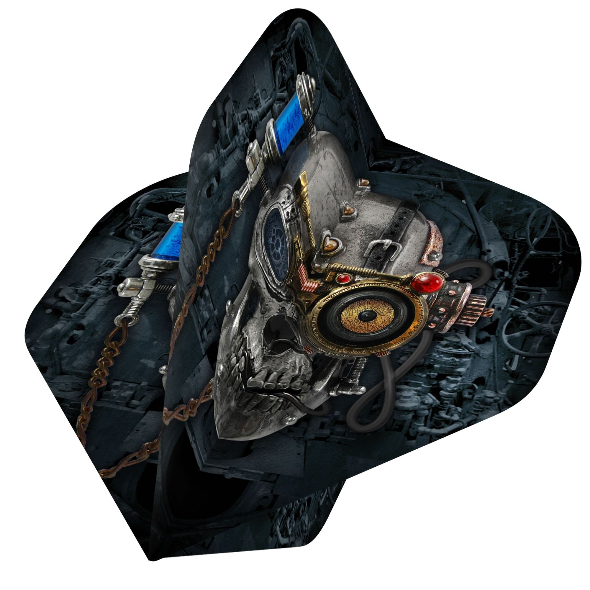 *Alchemy Dart Flights - Official Licensed - Std - No2 - Black - Necronaut - Image 2