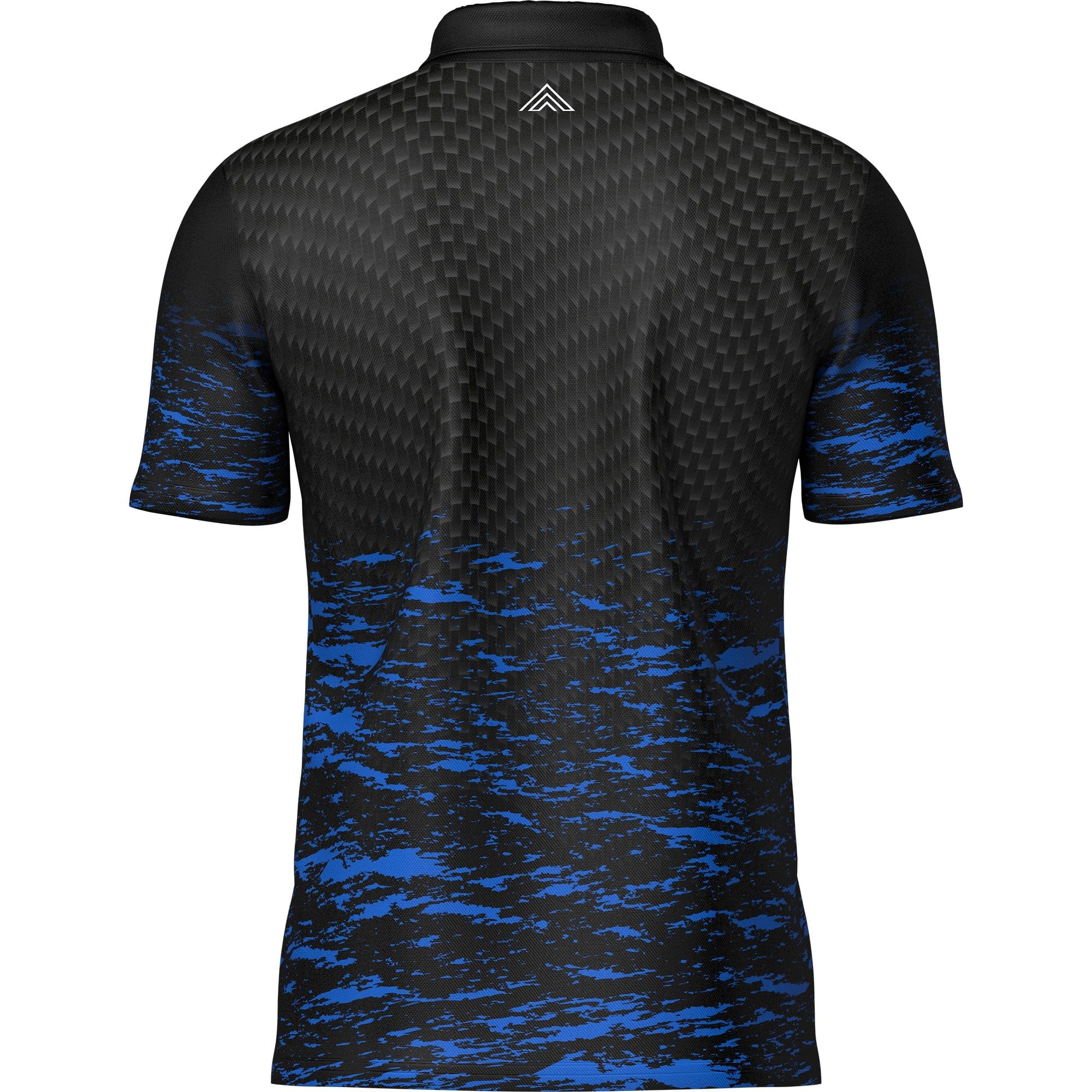 Arraz Lava Dart Shirt - with Pocket - Black & Blue - Image 3