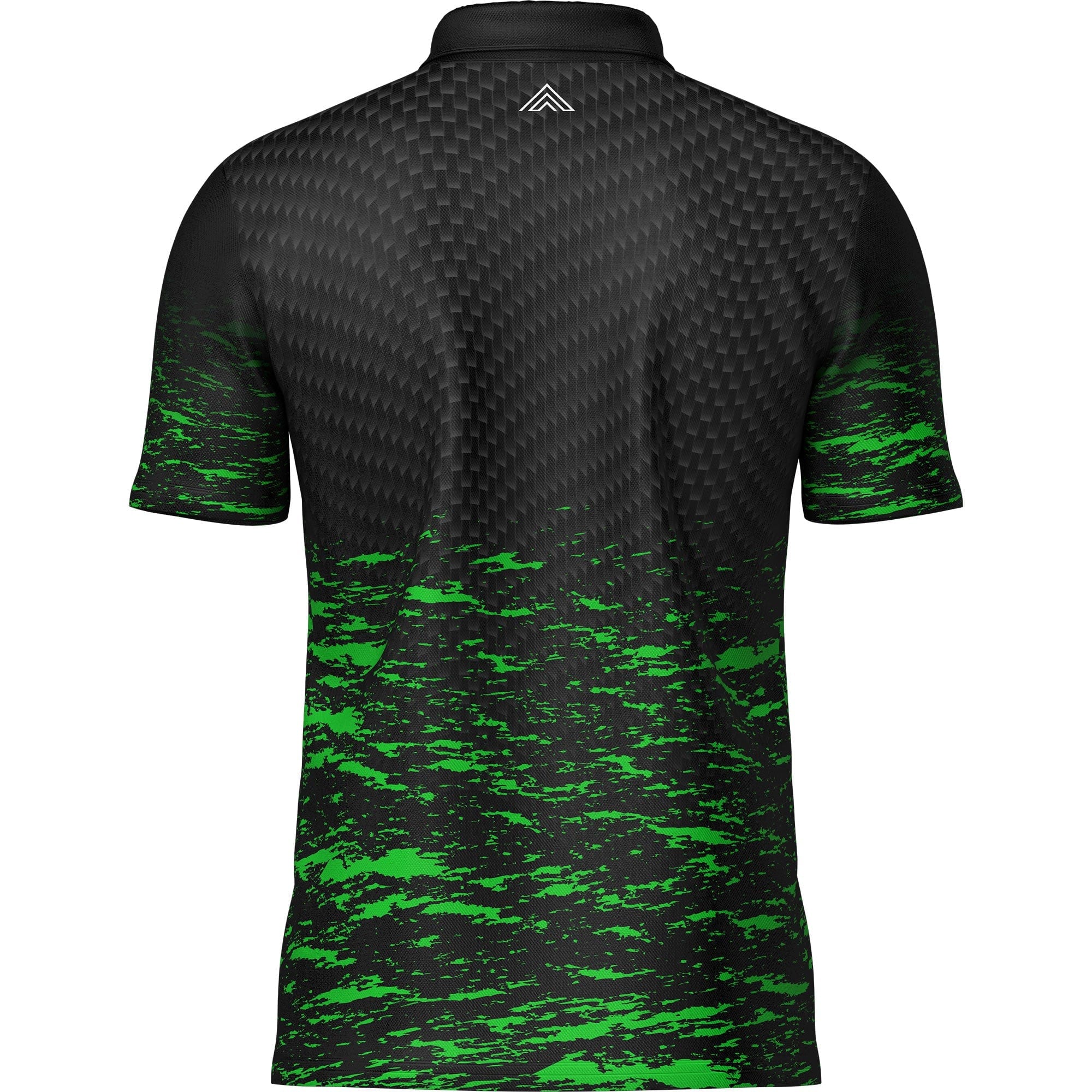 Arraz Lava Dart Shirt - with Pocket - Black & Green - Image 3