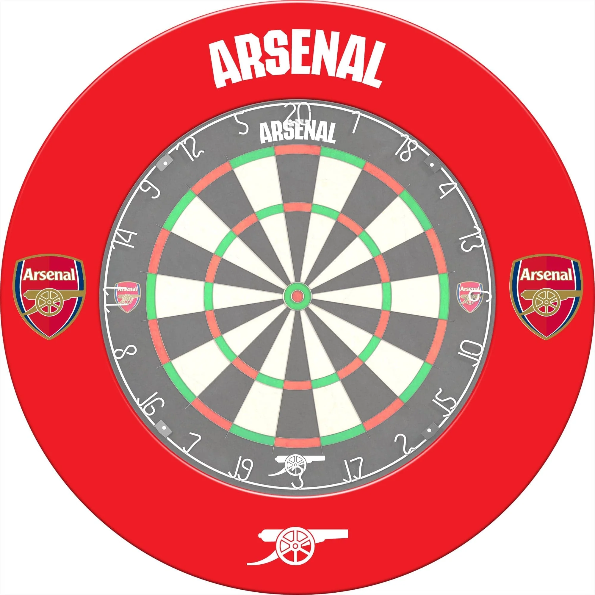 Arsenal FC Dartboard Surround - Official Licensed - The Gunners - S1 - Red - Logo - Image 5