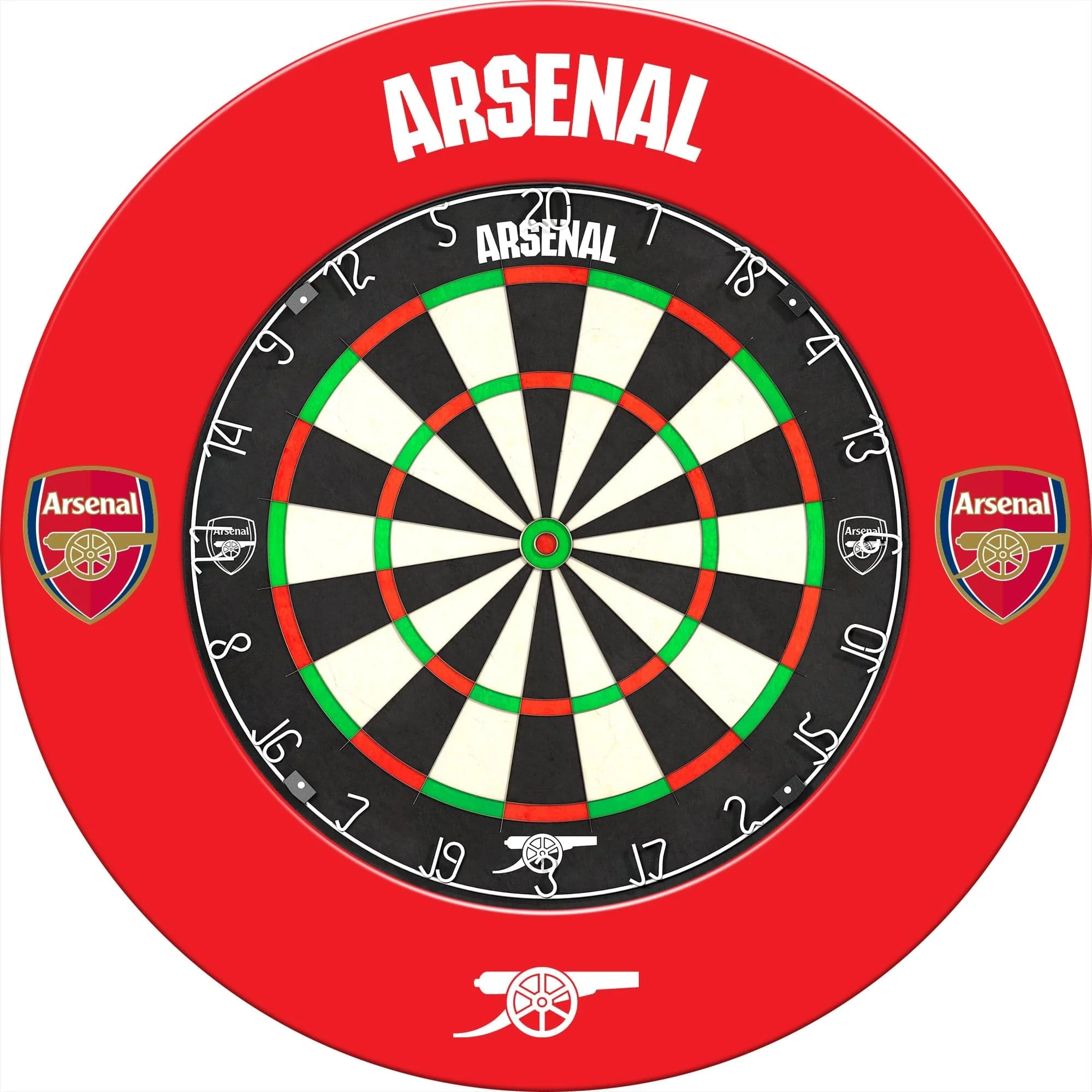 Arsenal FC Dartboard Surround - Official Licensed - The Gunners - S1 - Red - Logo - Image 6