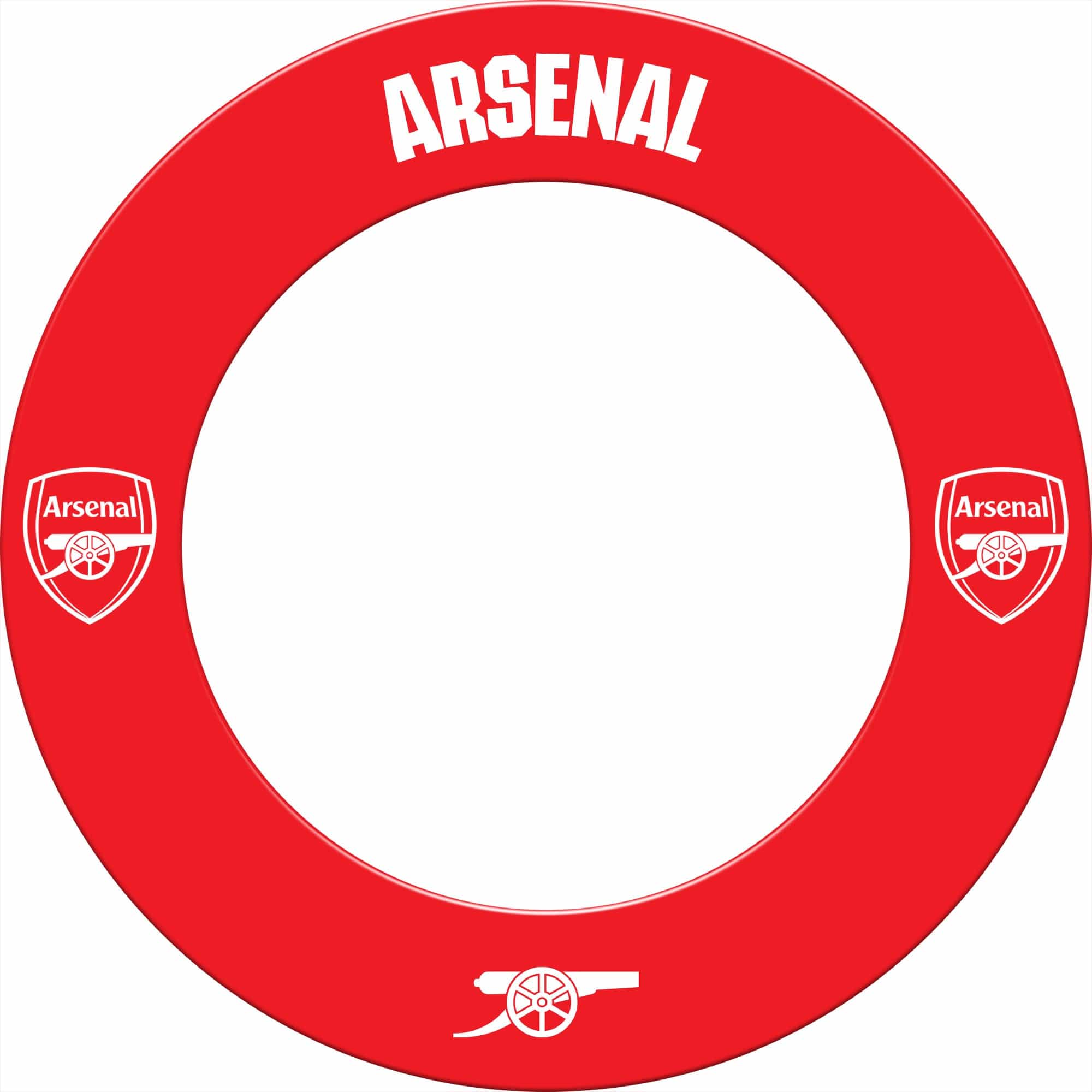 Arsenal FC Dartboard Surround - Official Licensed - The Gunners - S3 - Red - Mono Logo - Image 12