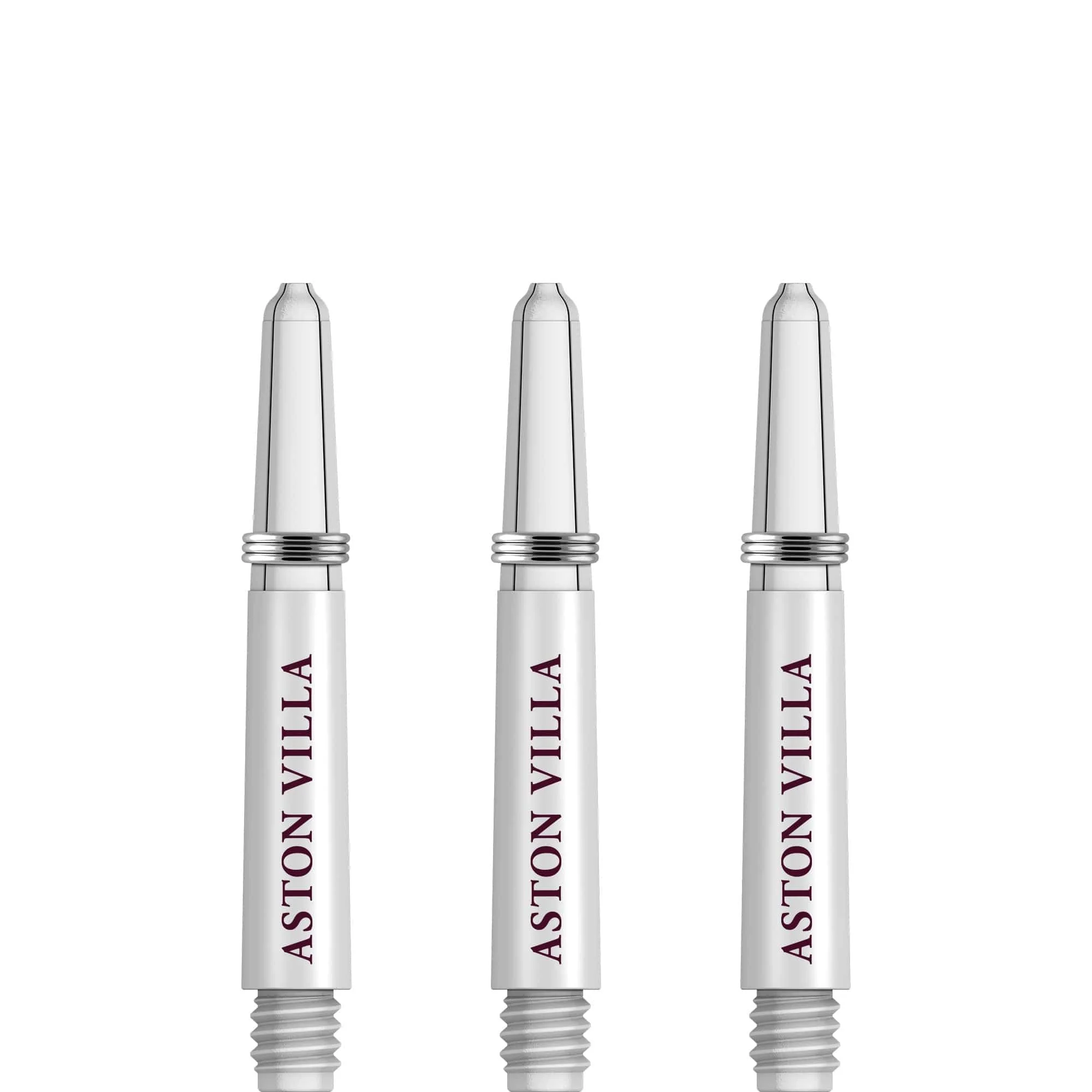 Aston Villa FC Nylon Shafts - Dart Stems with Springs - AVFC - White - Image 4