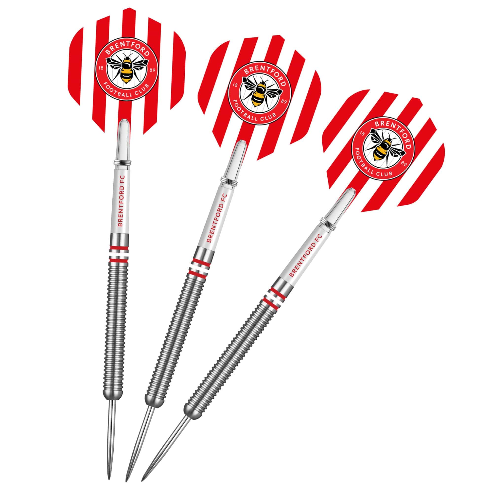 Brentford FC - Official Licensed - The Bees - Steel Tip Darts - Tungsten - 24g - Image 5