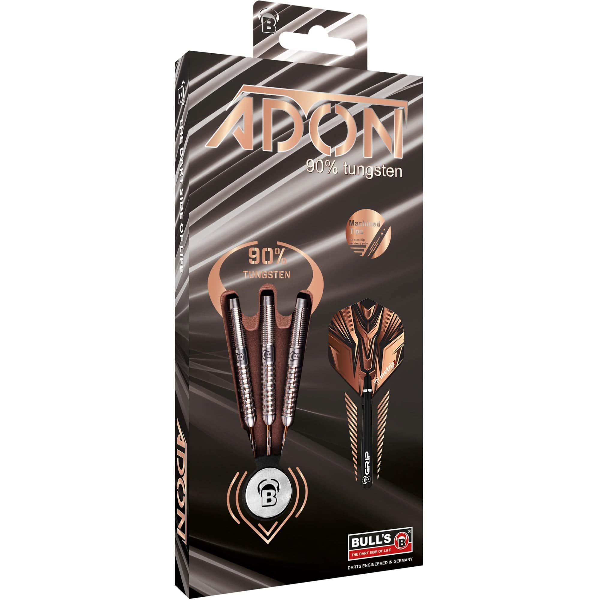 BULL'S Adon Darts - Steel Tip - Bronze - Image 3