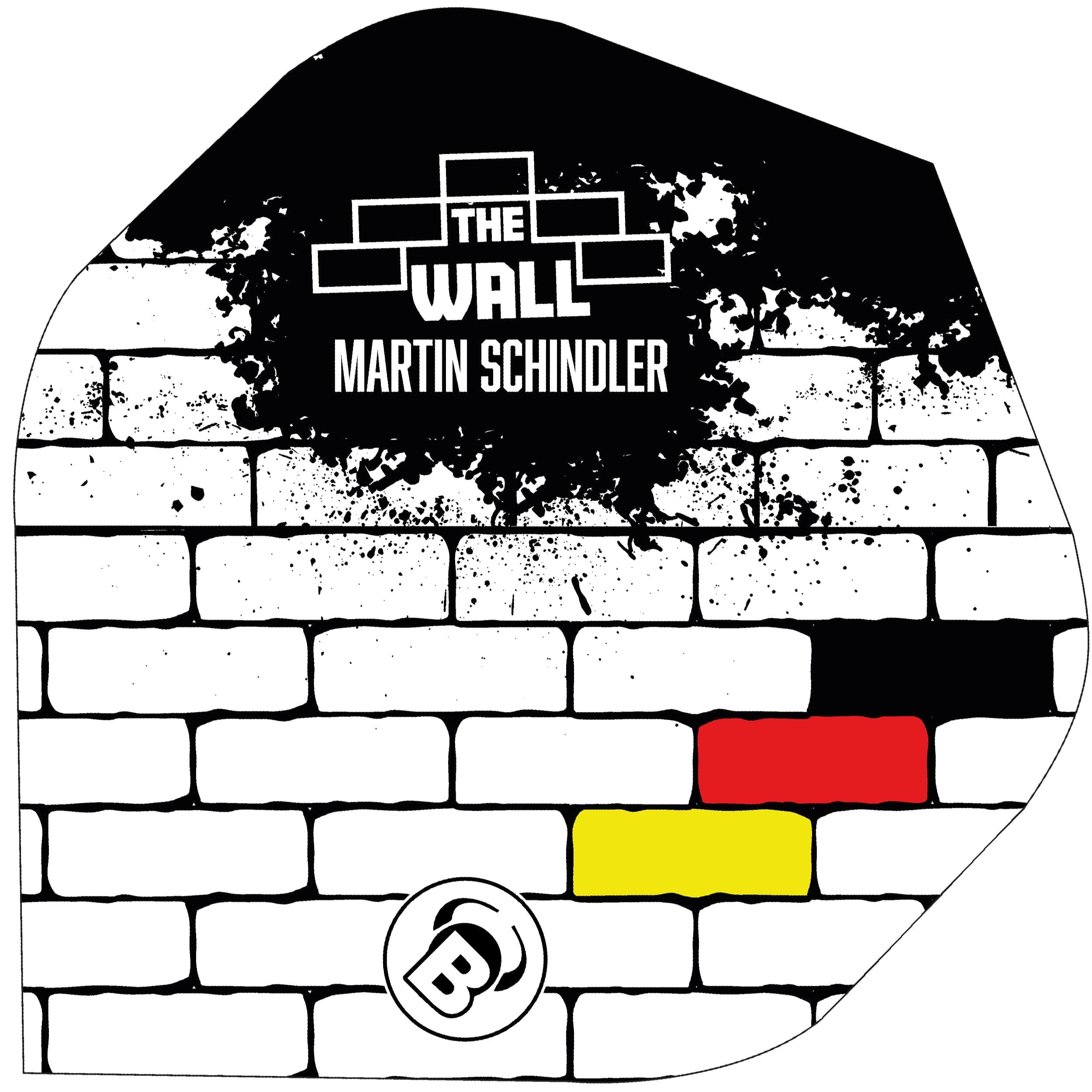 BULL'S B-Star Dart Flights - 100 Micron - A-Std - Martin Schindler - German Bricks - Image 3