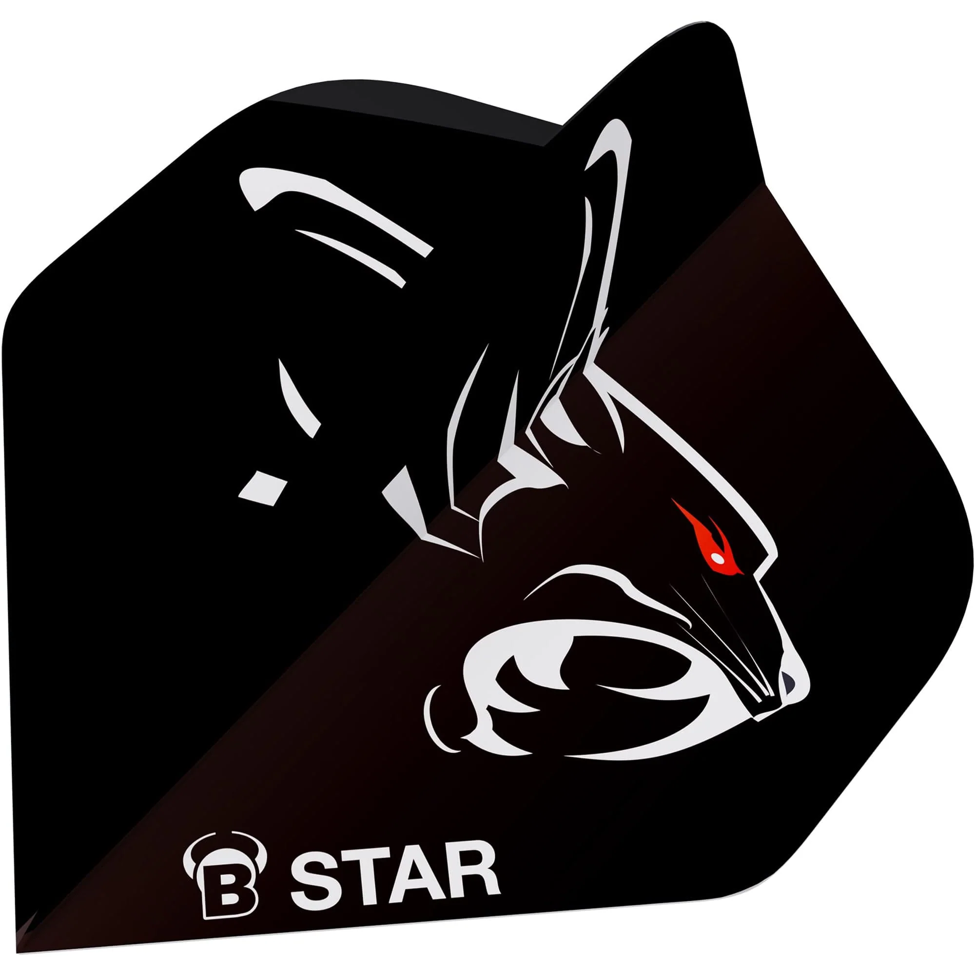 BULL'S B-Star Dart Flights - 100 Micron - A-Std - Panther - Image 2