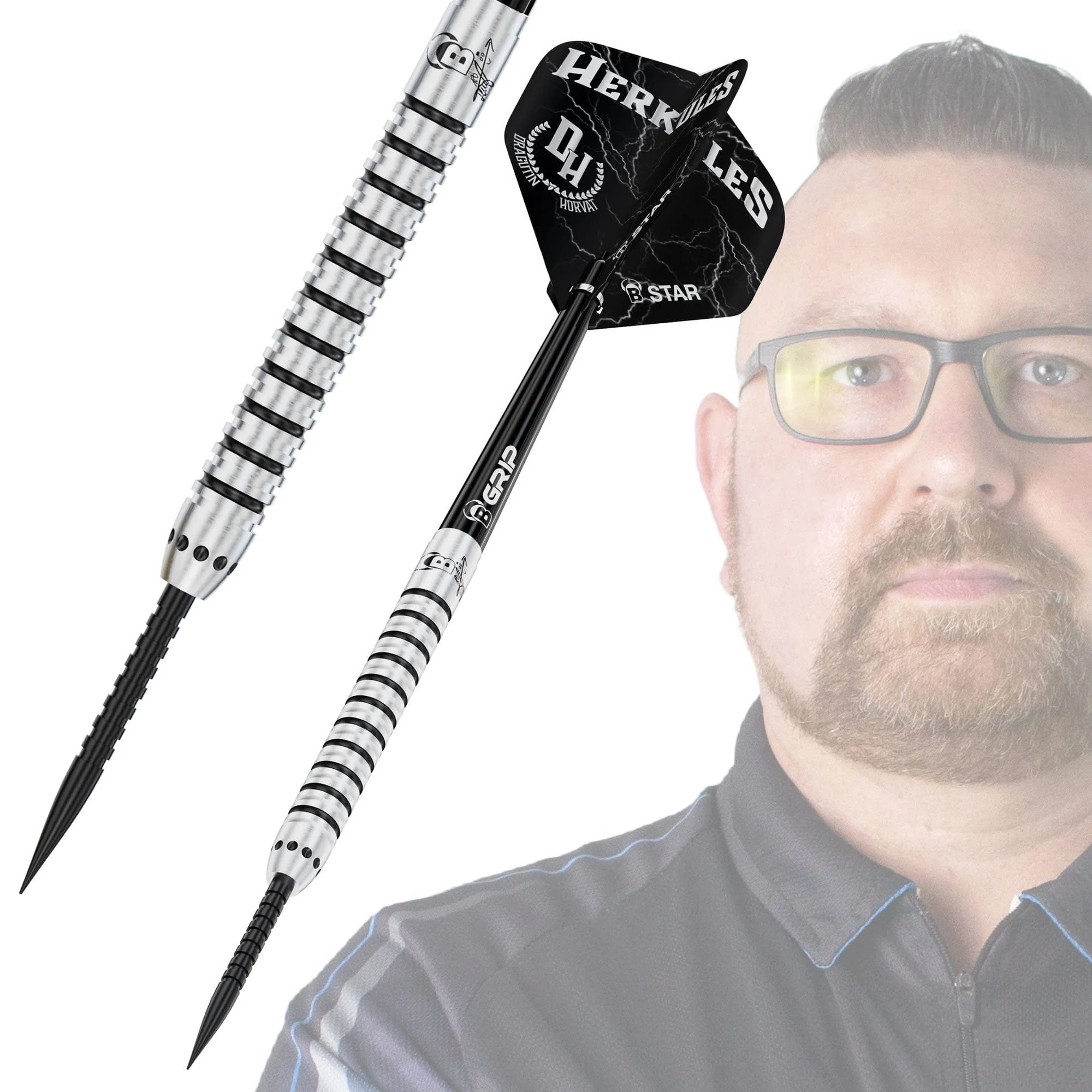 BULL'S Challenger Darts - Steel Tip - Dragutin Horvat - 21g - Image 4