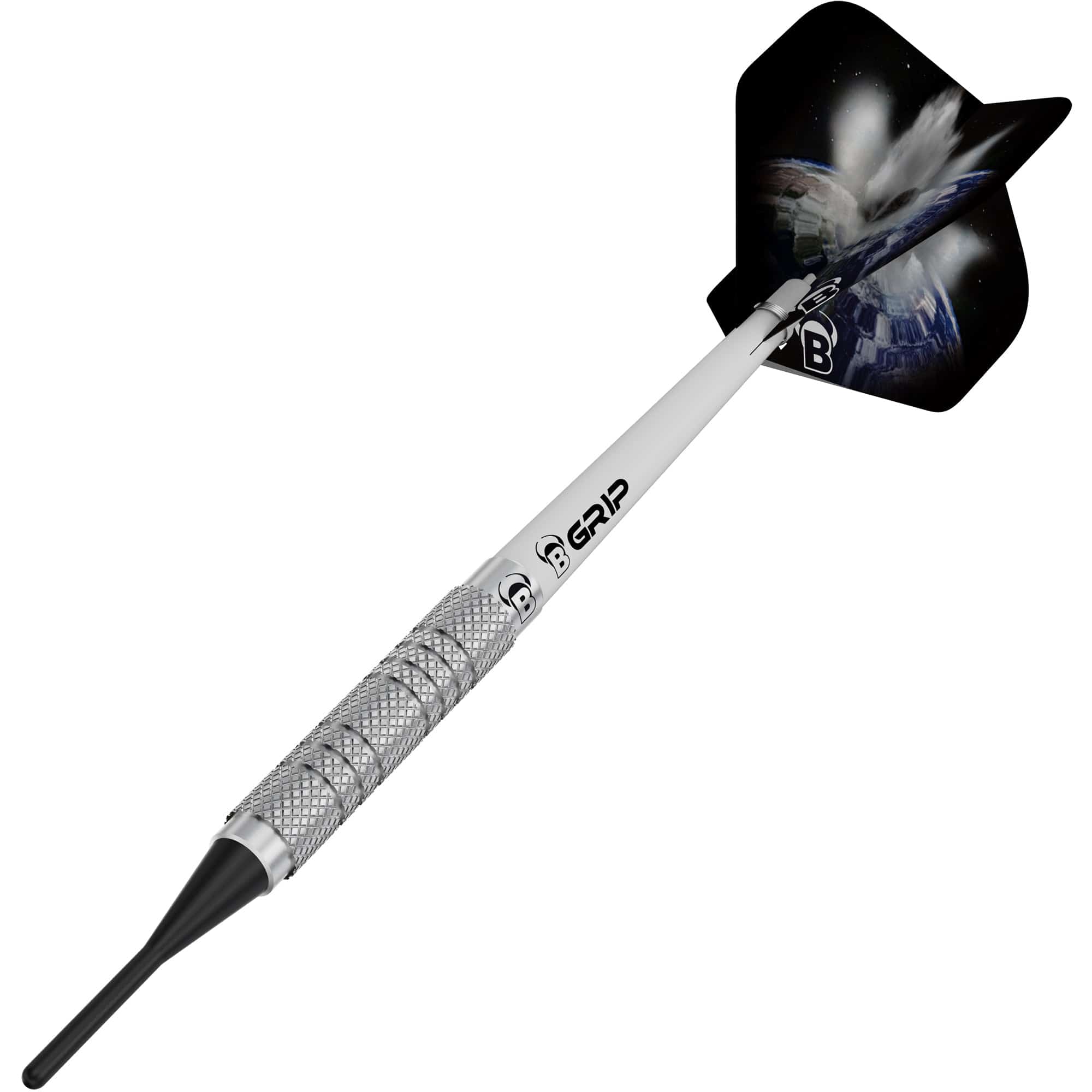 BULL'S Meteor Darts - Soft Tip - 80% Tungsten - MT2 - Full Knurl - Image 3