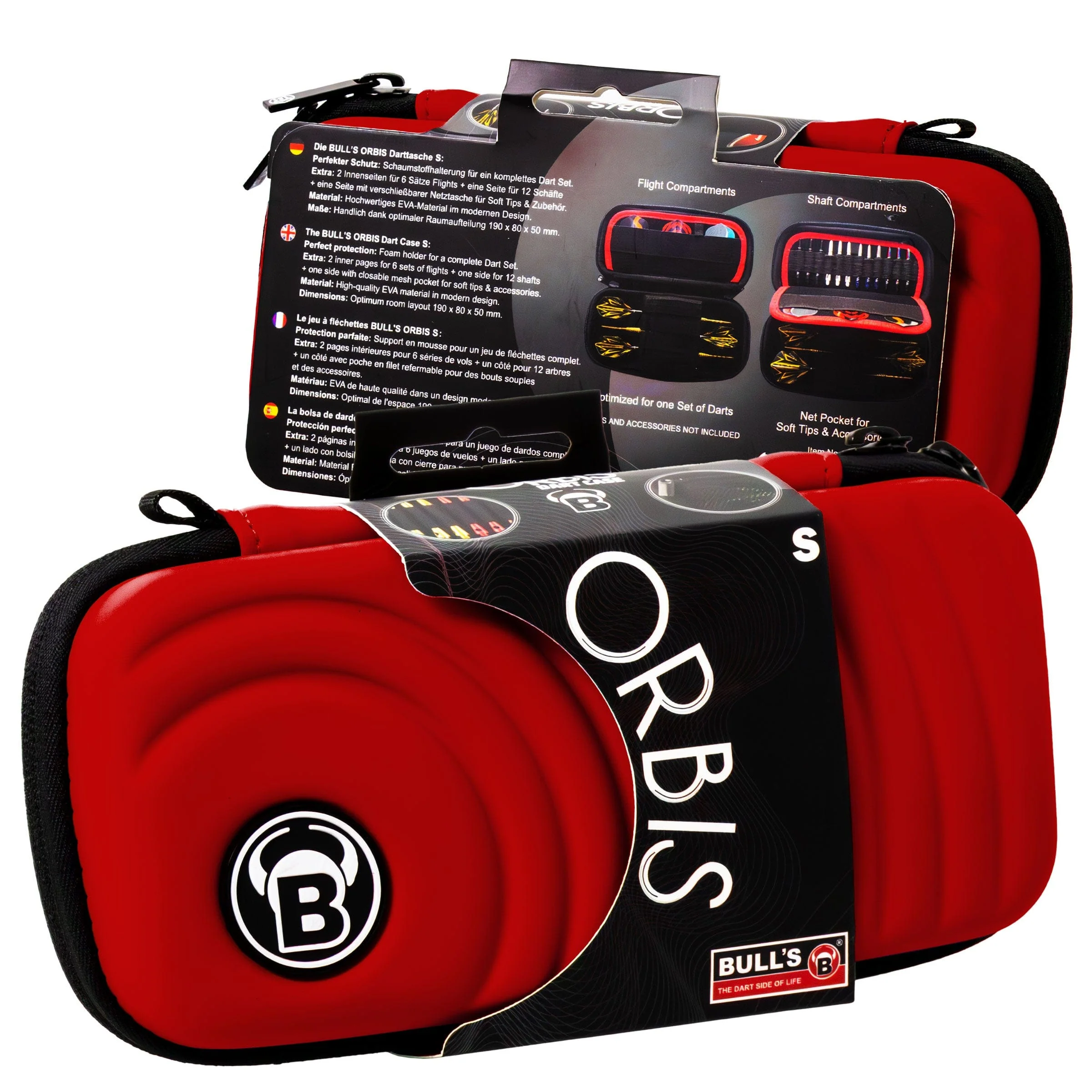 BULL'S Orbis Dart Case - Strong EVA Material - S - Colours - Image 25