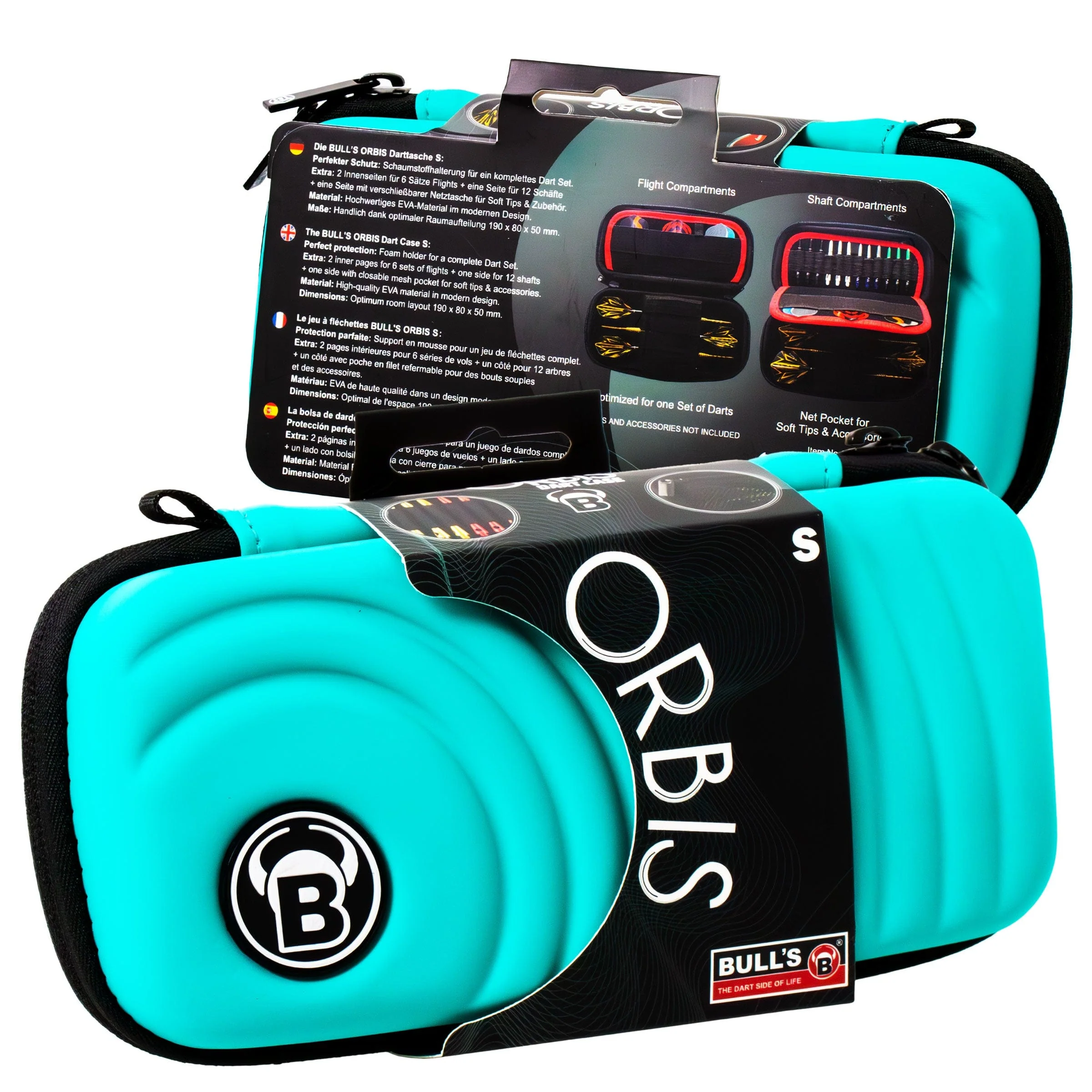 BULL'S Orbis Dart Case - Strong EVA Material - S - Colours - Image 26