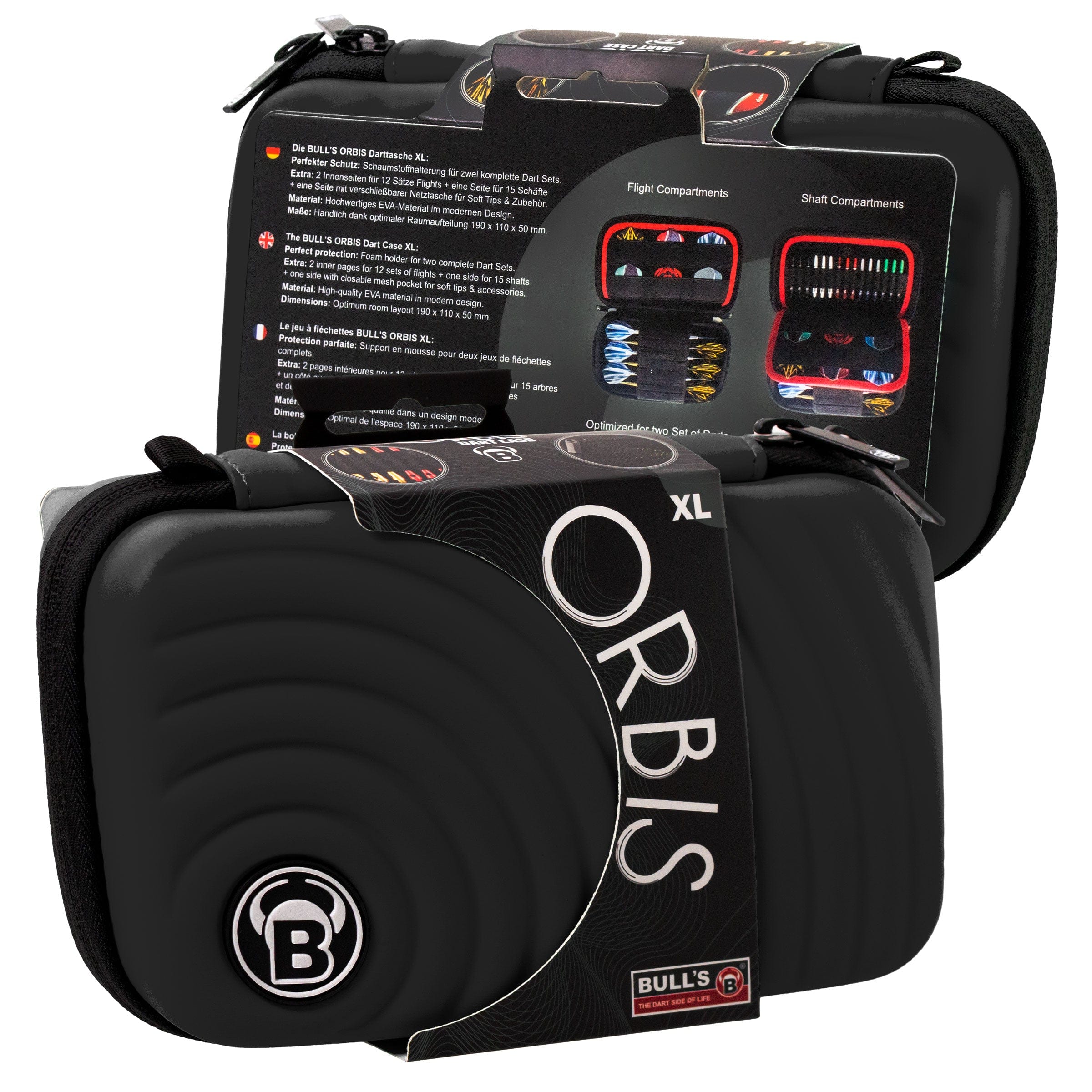 BULL'S Orbis Dart Case - Strong EVA Material - XL - Colours - Image 23
