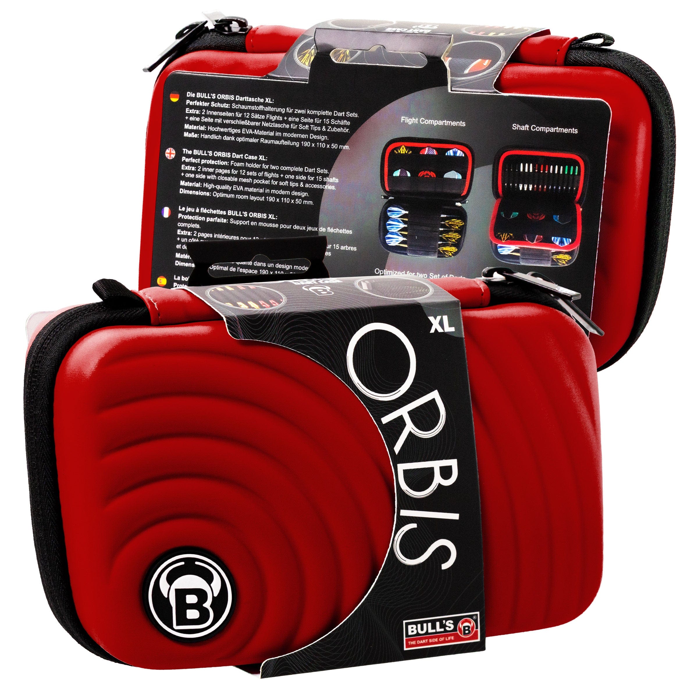 BULL'S Orbis Dart Case - Strong EVA Material - XL - Colours - Image 25