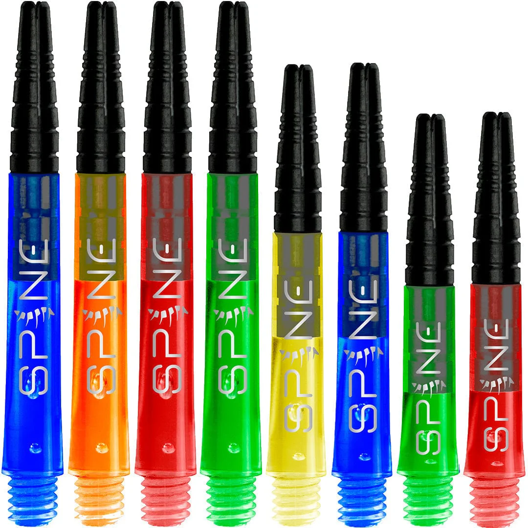 *Bulls Spine Dart Shafts - Polycarbonate with Aluminium Top - Yellow - Image 5