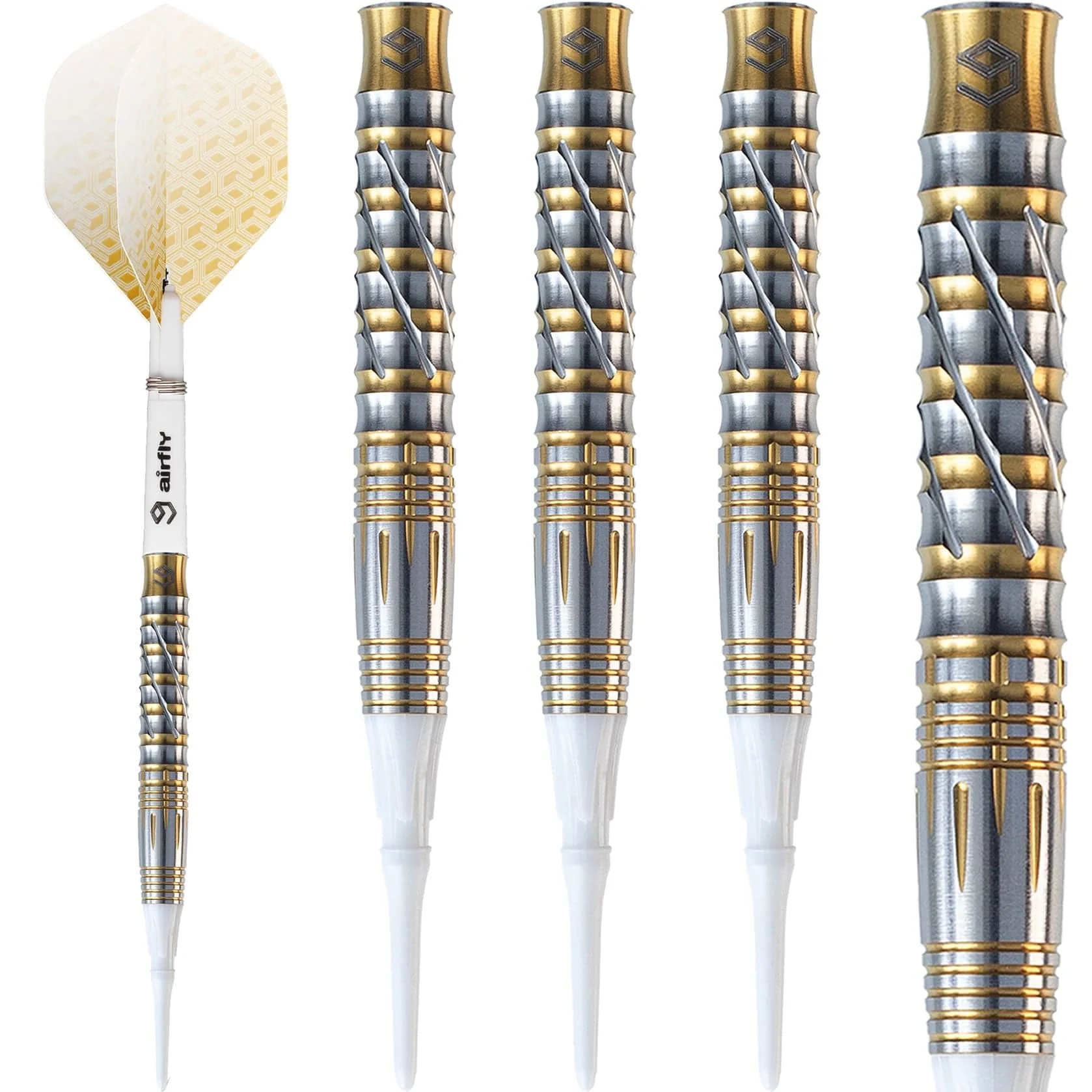 Caliburn Leopard Darts - Soft Tip - 90% - Gold - Image 2