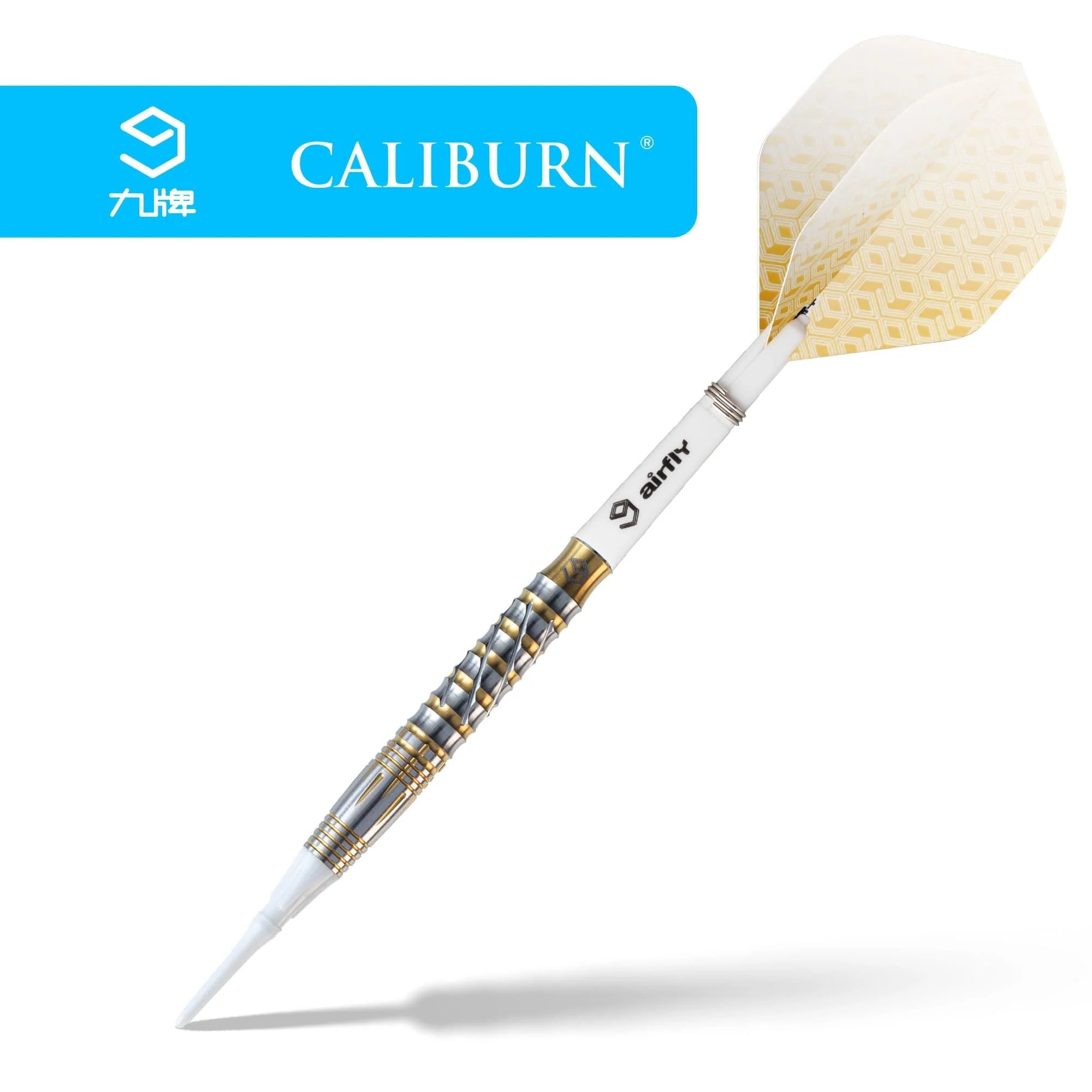 Caliburn Leopard Darts - Soft Tip - 90% - Gold - Image 6