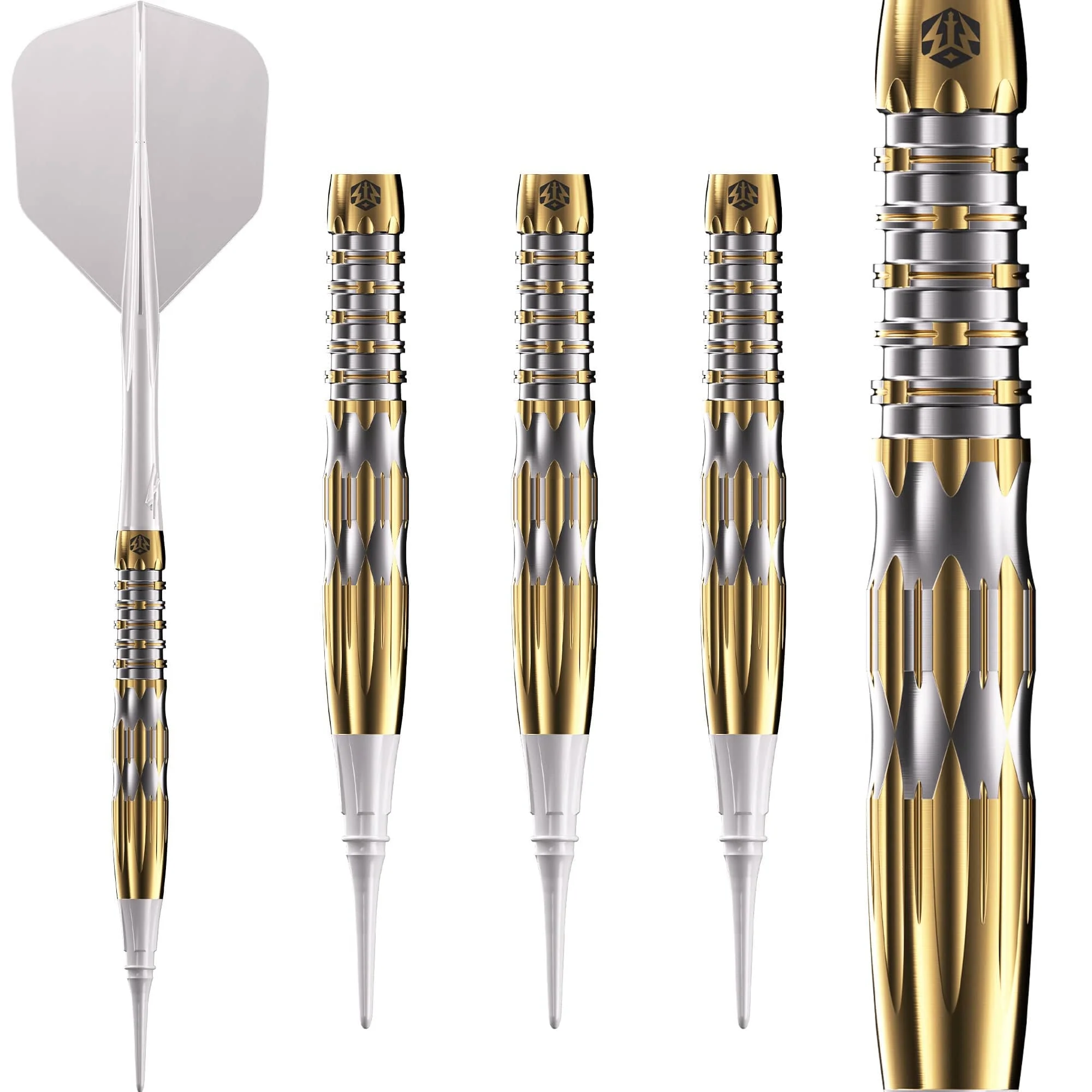 Caliburn Player Darts - Soft Tip - 90% Tungsten - Caelis - 20g - Image 4