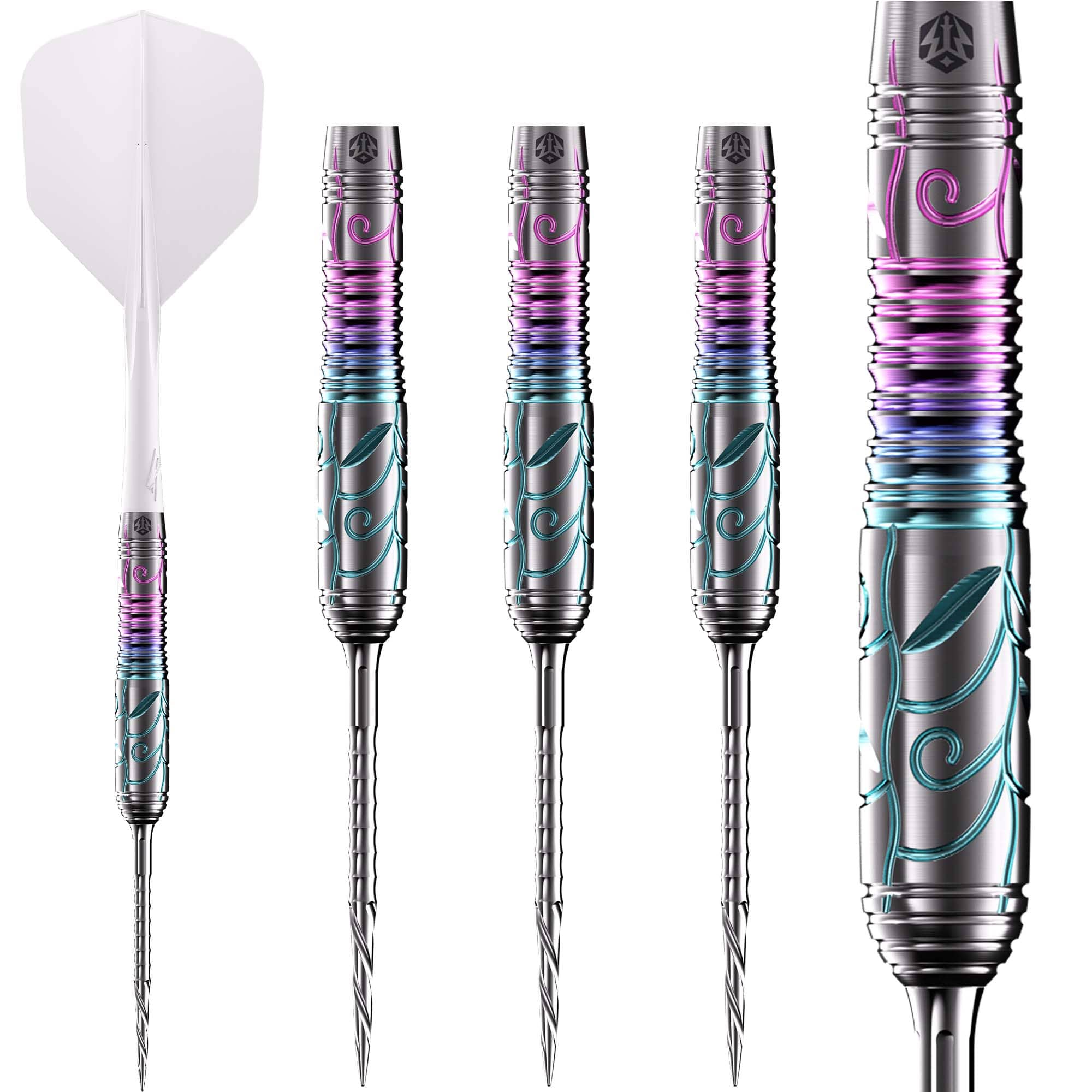 Caliburn Players Darts - Steel Tip - 90% Tungsten - Aetherroot - Image 2