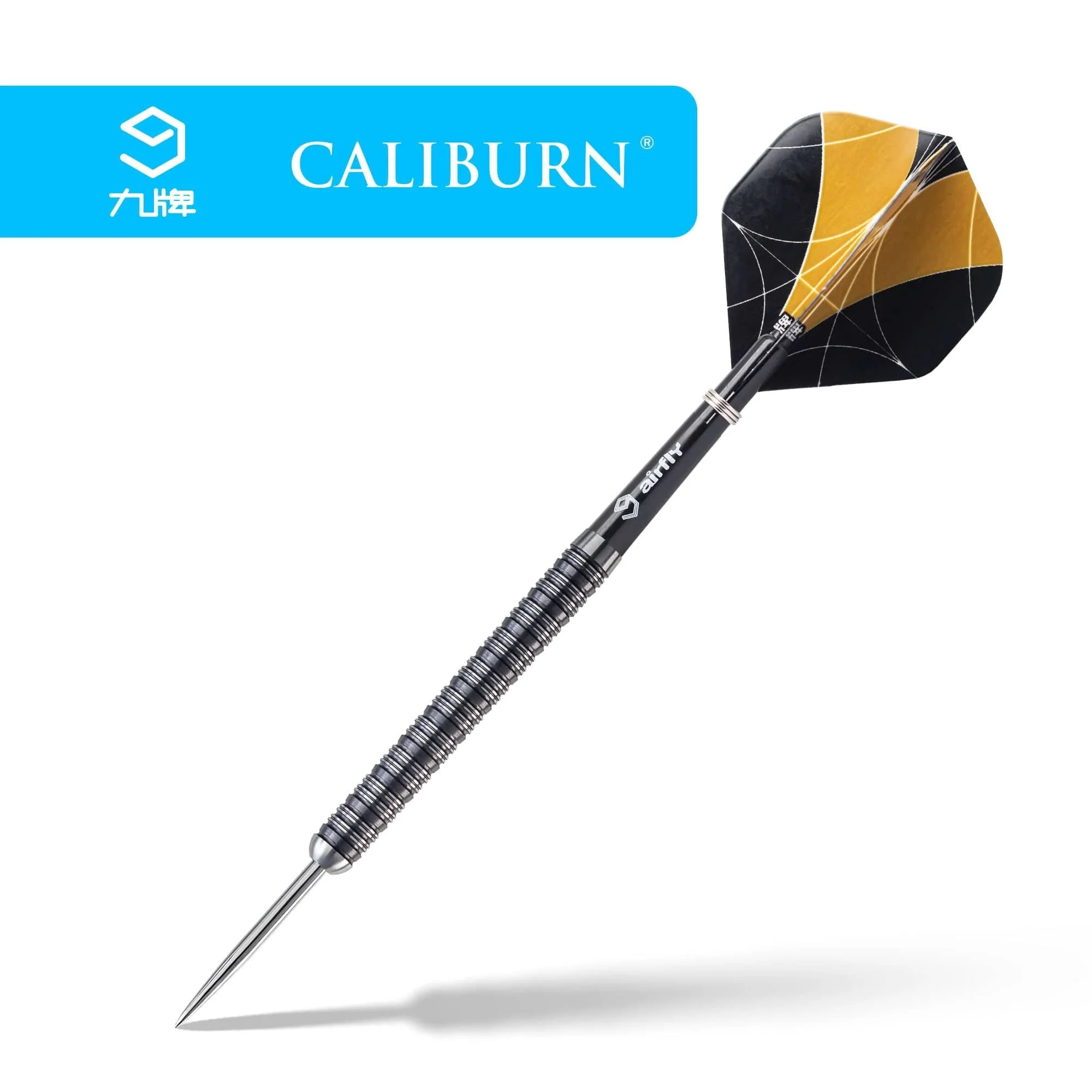 Caliburn Stallion Darts - Steel Tip - 90% - S3 - Black - Image 6