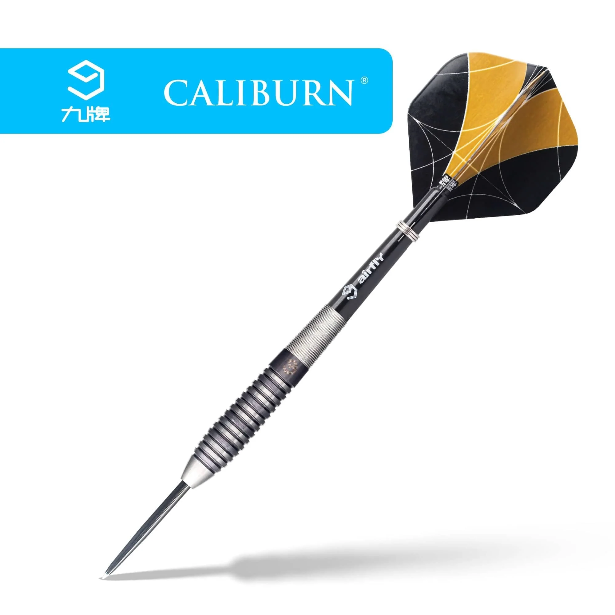 Caliburn Stallion Darts - Steel Tip - 90% - S4 - Black - Image 6