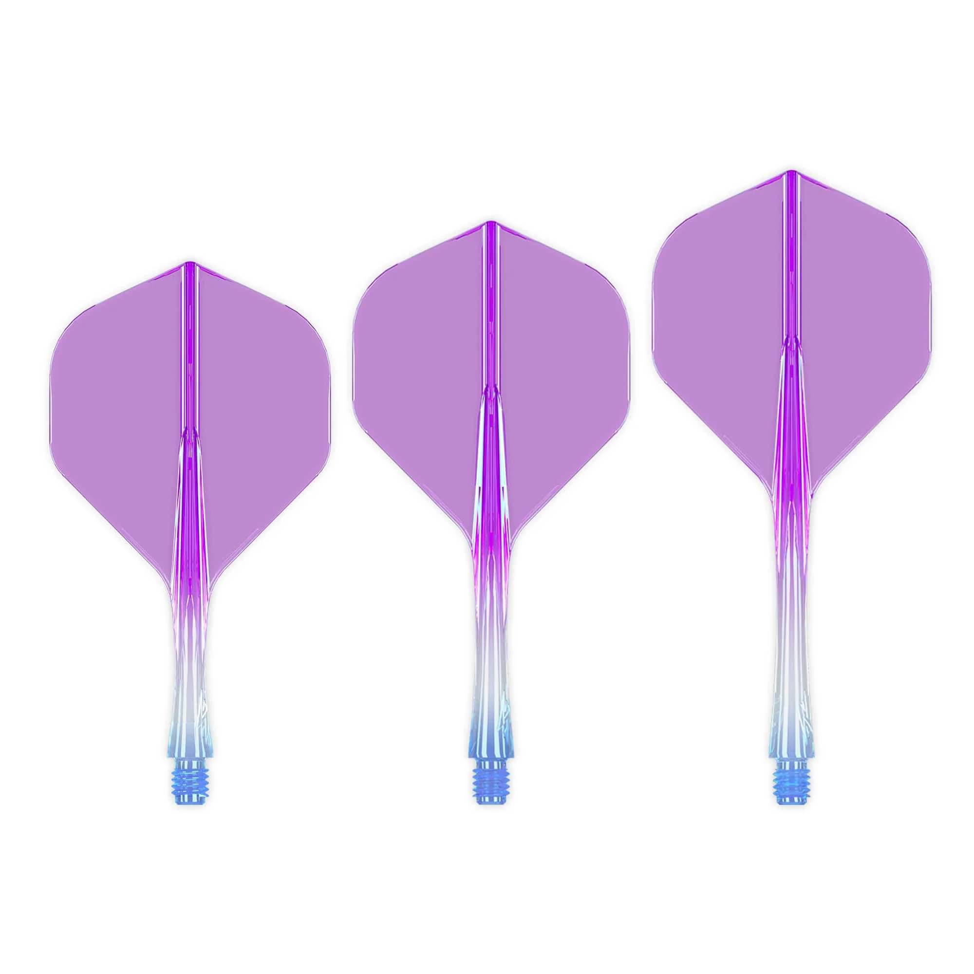Caliburn SUP Flights - Moulded Flight & Shaft - Standard No2 - Two Tone - Image 2