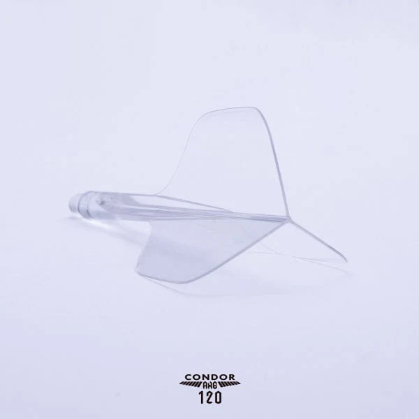 Condor AXE 120 Dart Flights - Small - Clear - Image 4