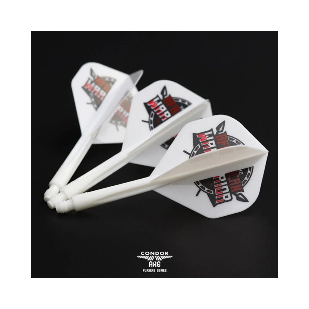 *Condor AXE Dart Flights - Devon Petersen - Standard - African Warrior - Inspiration 2 - White - Image 4