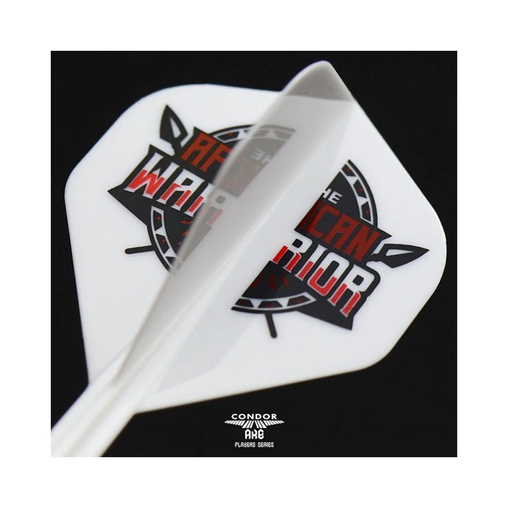 *Condor AXE Dart Flights - Devon Petersen - Standard - African Warrior - Inspiration 2 - White - Image 5