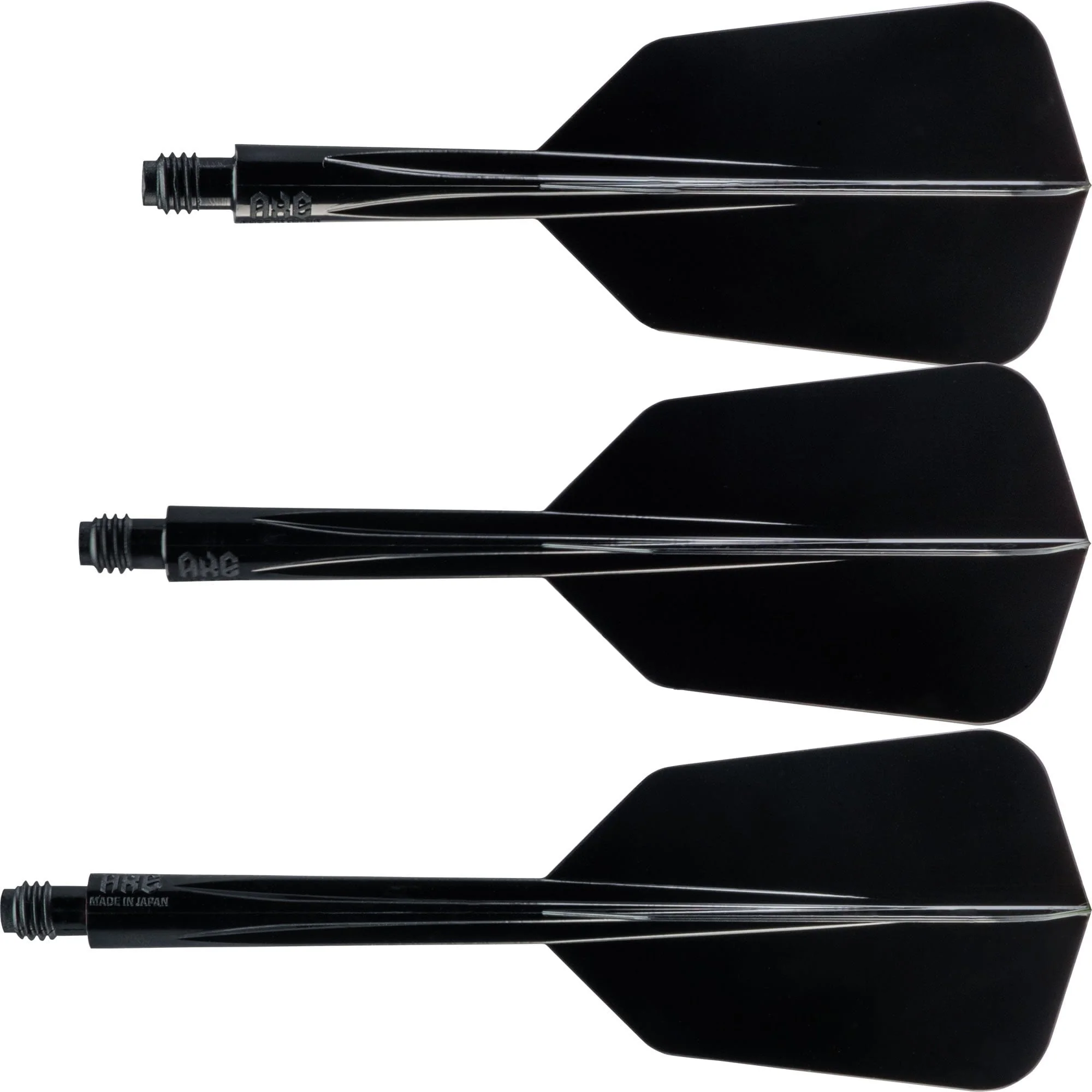 Condor AXE Dart Flights - Slim - Wing - Black - Image 2