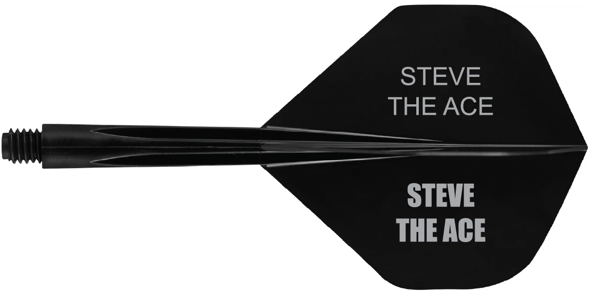 Condor AXE Dart Flights - Small - Black - Image 5