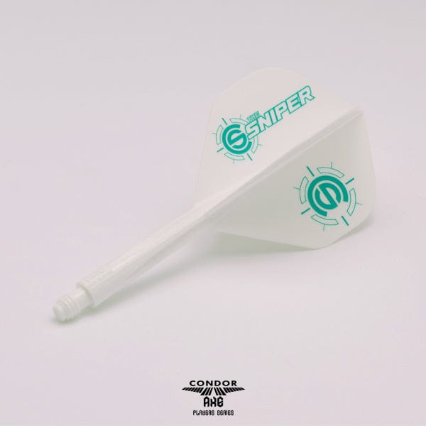 *Condor AXE Dart Flights - Standard - Connor Scutt - The Sniper - White - Image 3