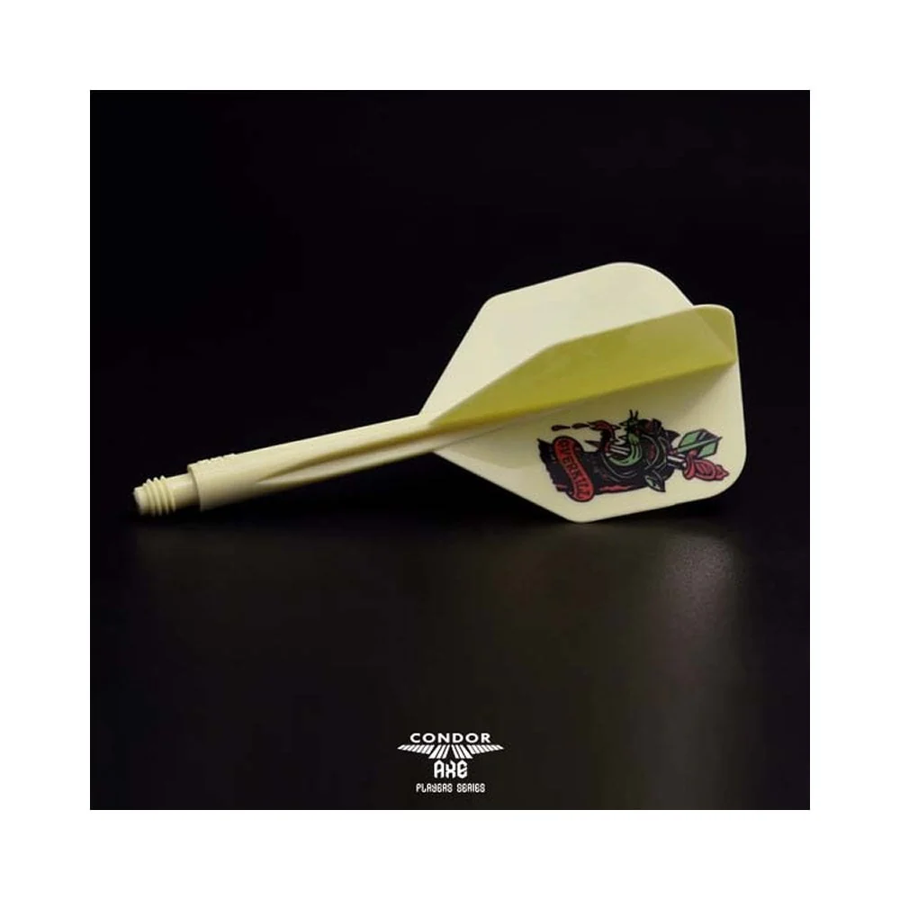 *Condor AXE Dart Flights - Yuki Yamada - Small - Overkill - Sand - Image 6