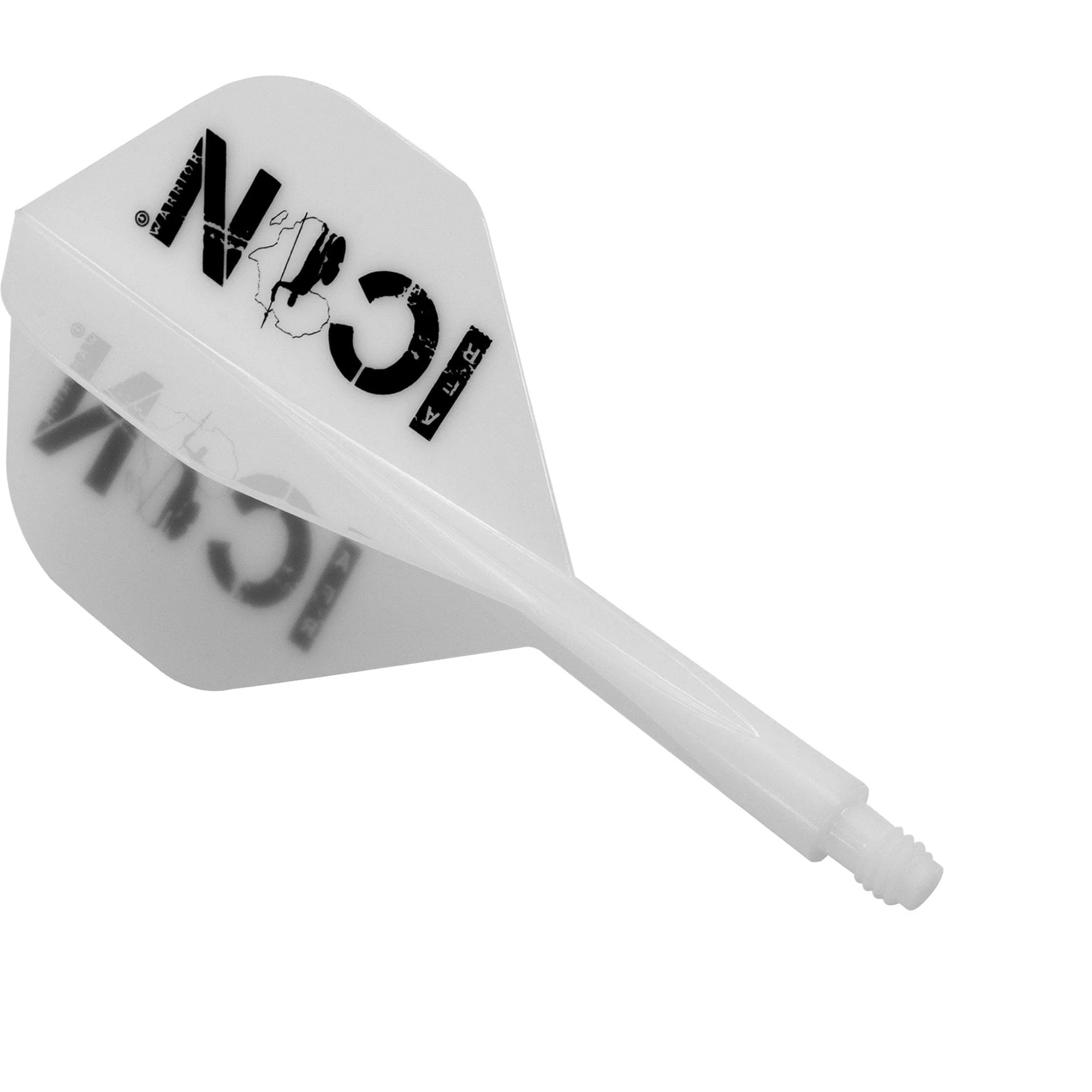 *Condor AXE Player Dart Flights - Standard - African Warrior - Icon - White - Image 3