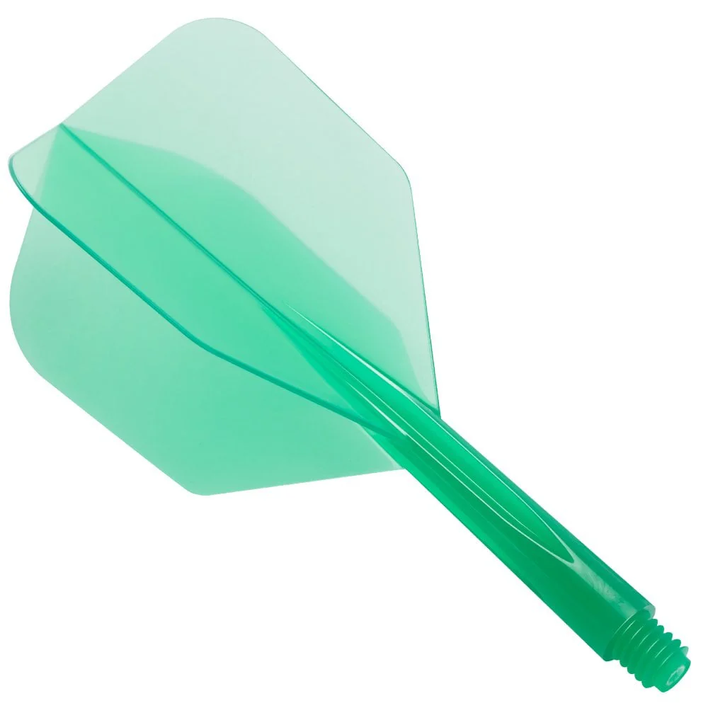 Condor Dart Flights - Zero Stress - Small - Clear Green - Image 2