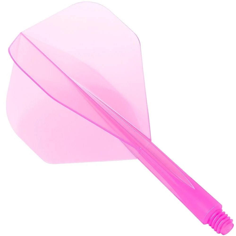 Condor Dart Flights - Zero Stress - Standard - Clear Pink - Image 3