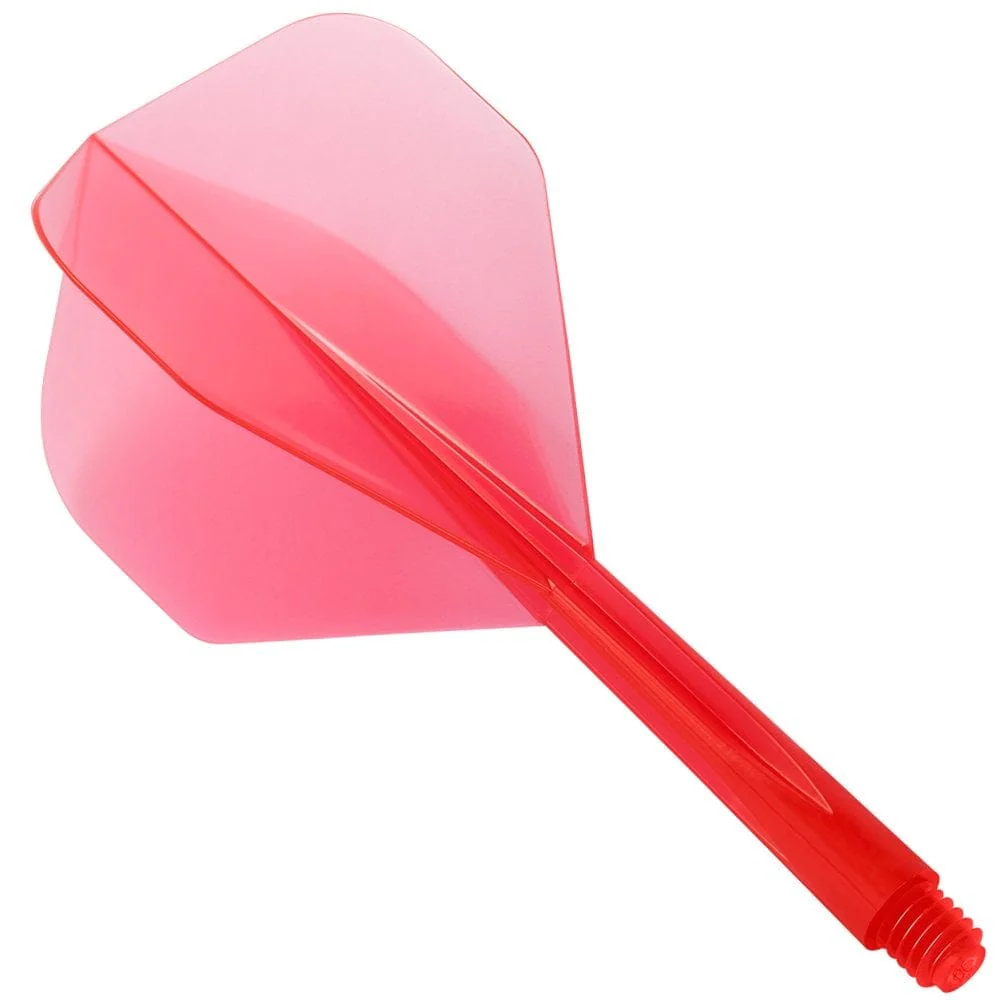 Condor Dart Flights - Zero Stress - Standard - Clear Red - Image 2