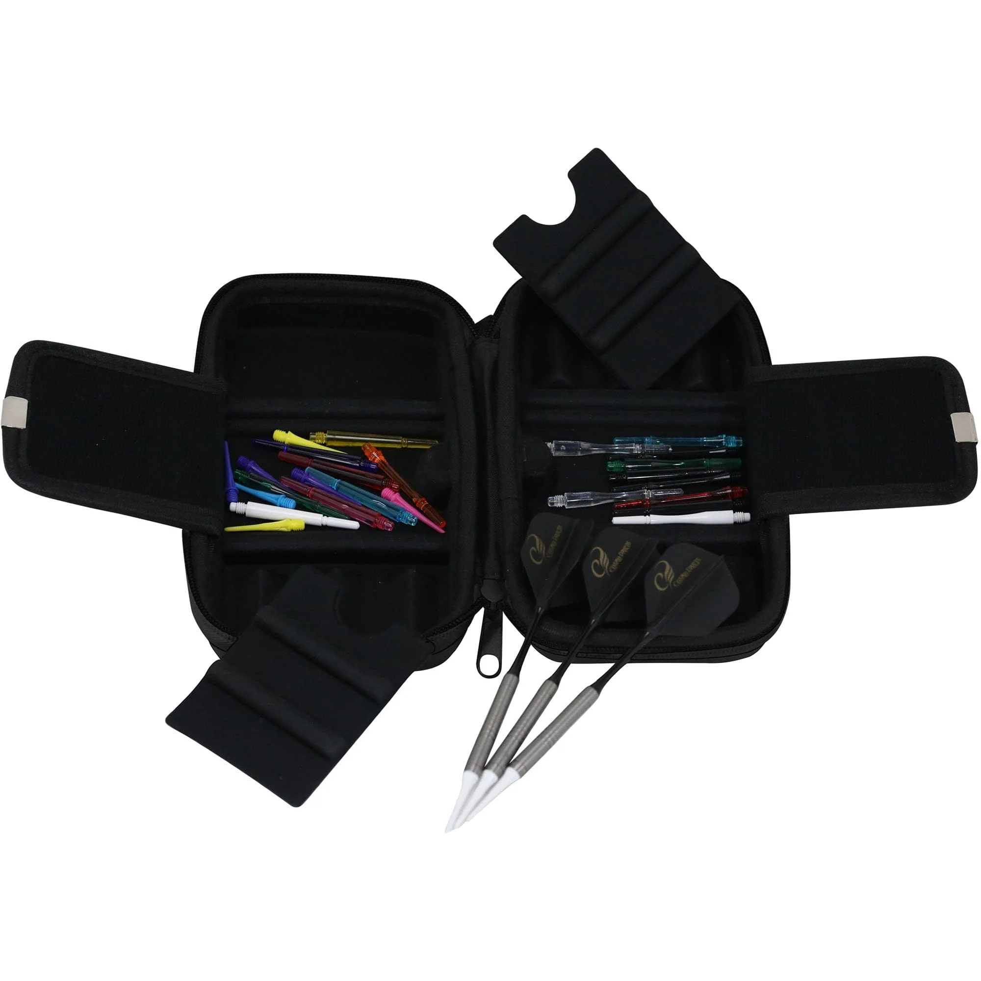 *Cosmo Clutch Duo Dart Wallet - C16 - Large EVA Darts Case - Colour Trim - Image 52
