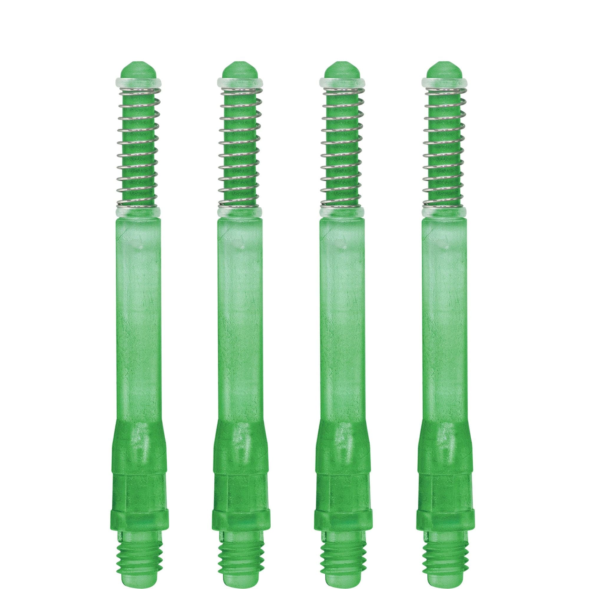 *Cuesoul - Dart Shafts - Tero Flight System - AK7 - Gradient - Standard - Set of 4 - Lime Green - Image 2