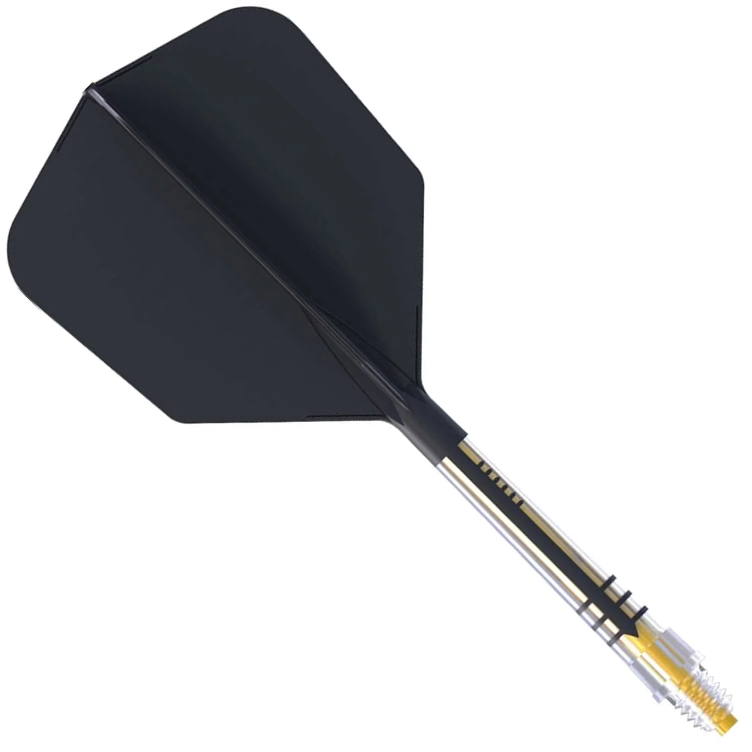 Cuesoul Rost T19 Carbon Fibre - Integrated Dart Shaft and Flights - Big Wing - Black - Image 7