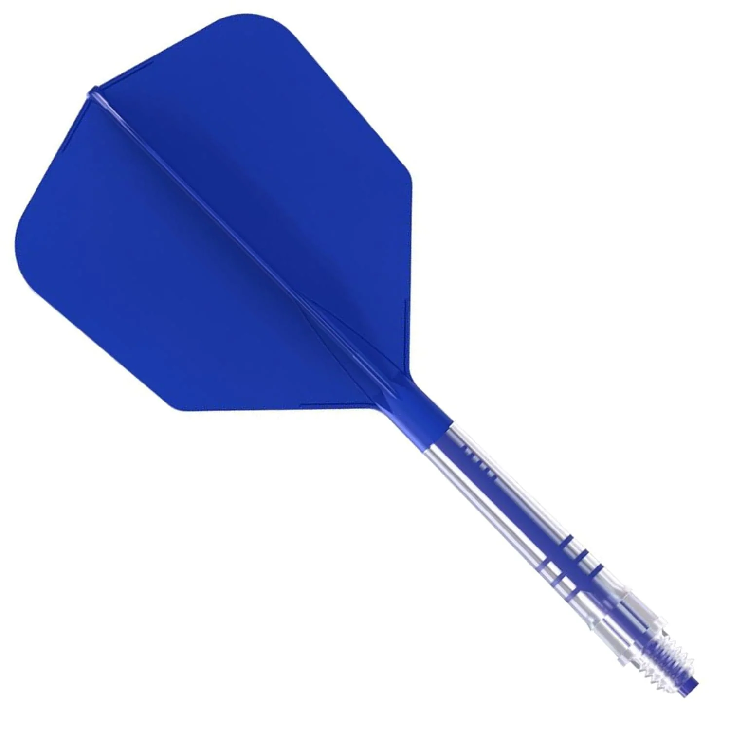 Cuesoul Rost T19 Carbon Fibre - Integrated Dart Shaft and Flights - Big Wing - Blue - Image 6
