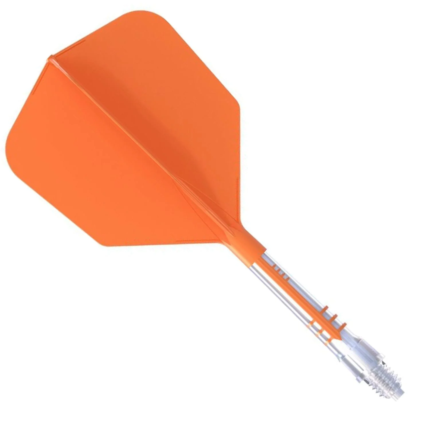 Cuesoul Rost T19 Carbon Fibre - Integrated Dart Shaft and Flights - Big Wing - Orange - Image 5