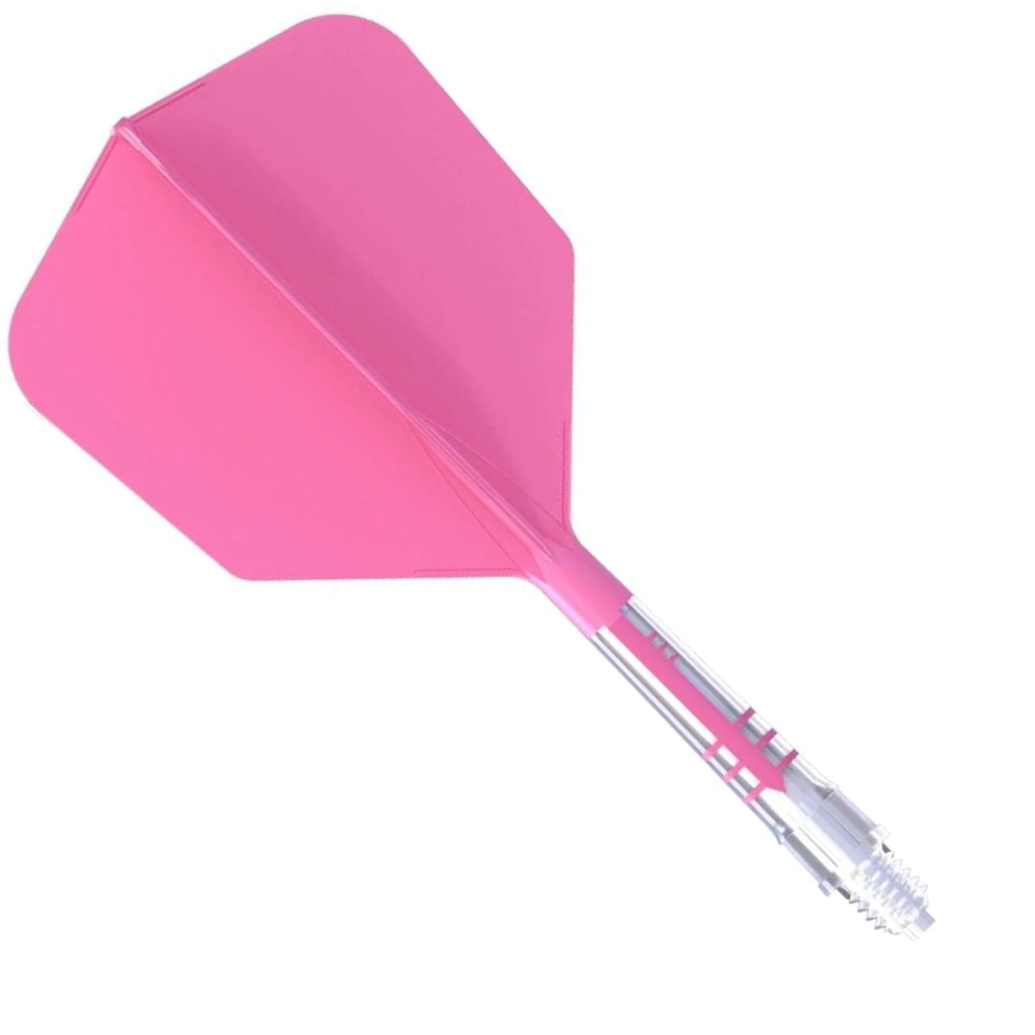 Cuesoul Rost T19 Carbon Fibre - Integrated Dart Shaft and Flights - Big Wing - Pink - Image 4