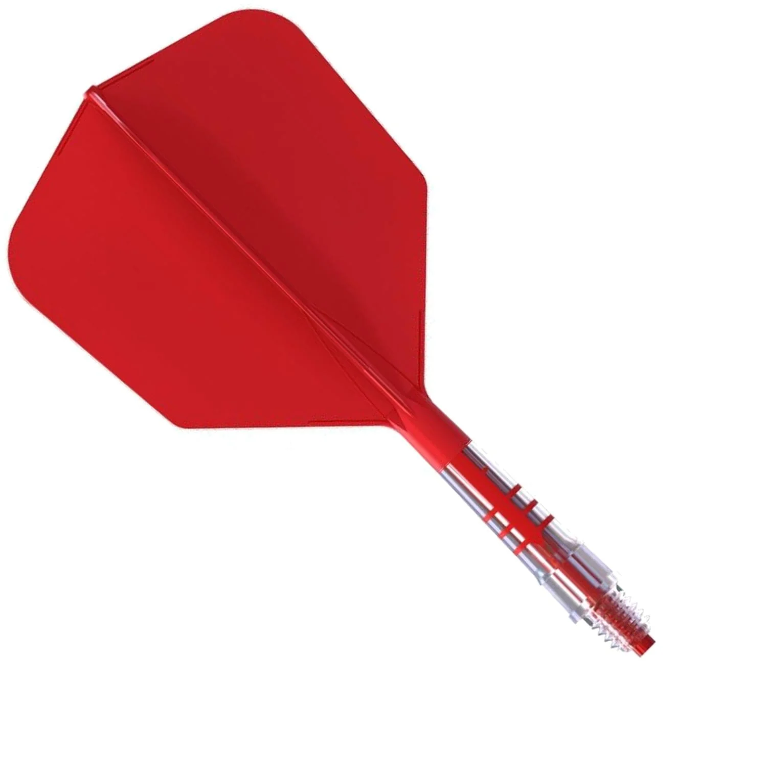 Cuesoul Rost T19 Carbon Fibre - Integrated Dart Shaft and Flights - Big Wing - Red - Image 2