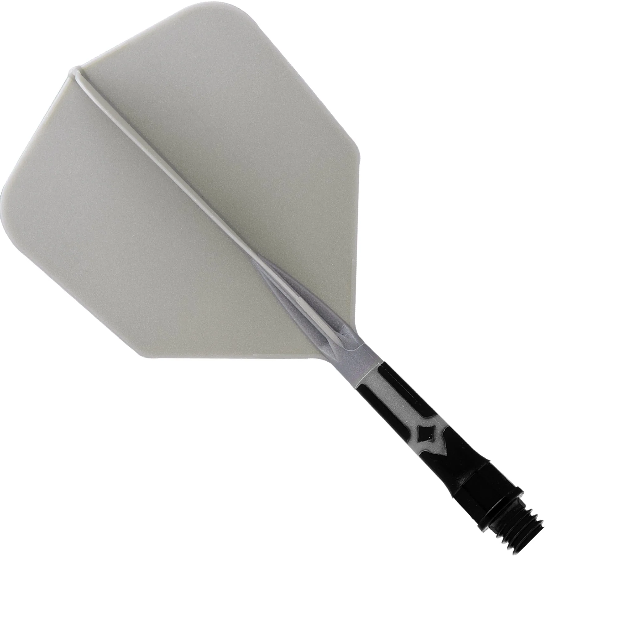 Cuesoul Rost T19 Integrated Dart Shaft and Flights - Big Wing - Black with Grey Flight - Image 5