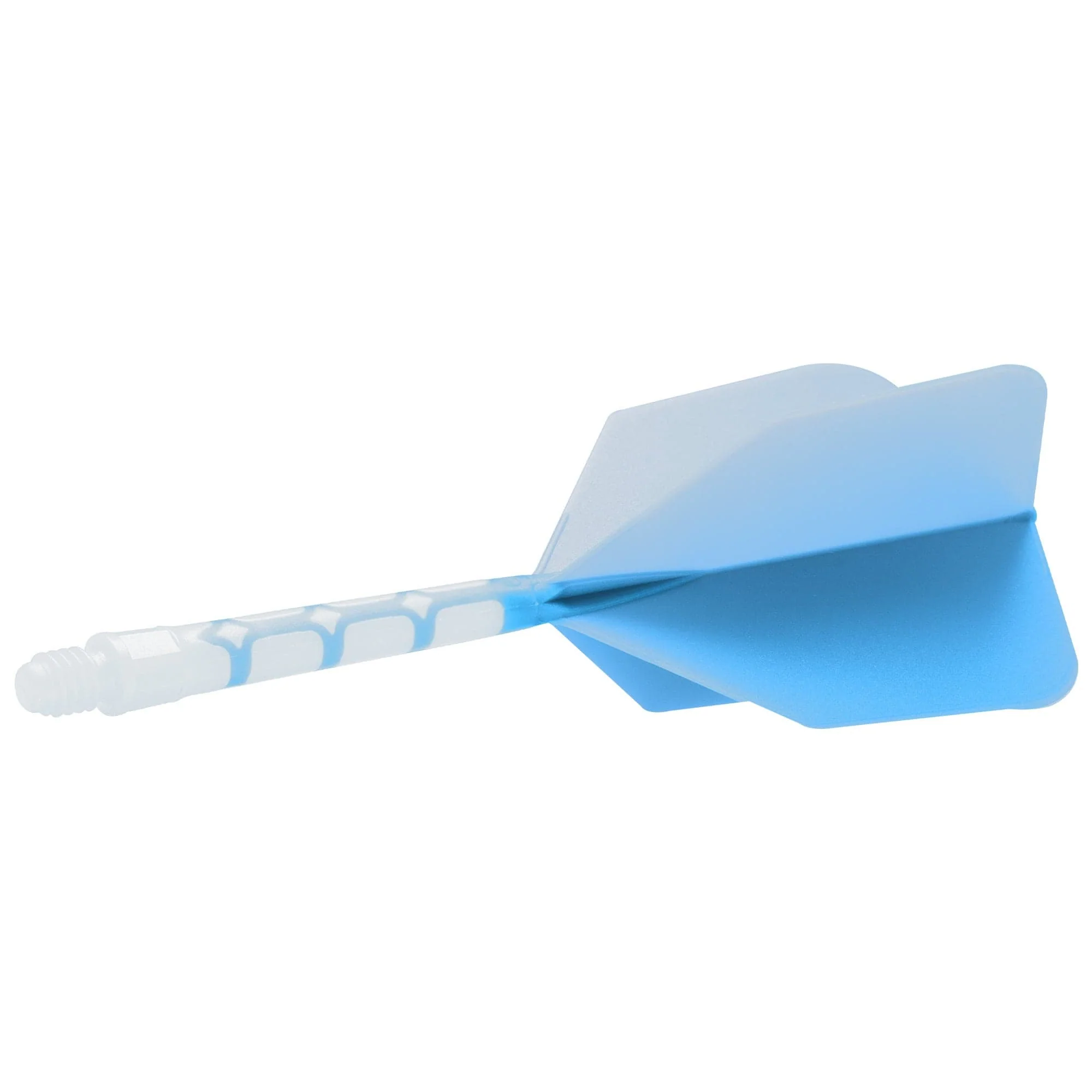 Cuesoul Rost T19 Integrated Dart Shaft and Flights - Big Wing - White with Blue Flight - Image 5