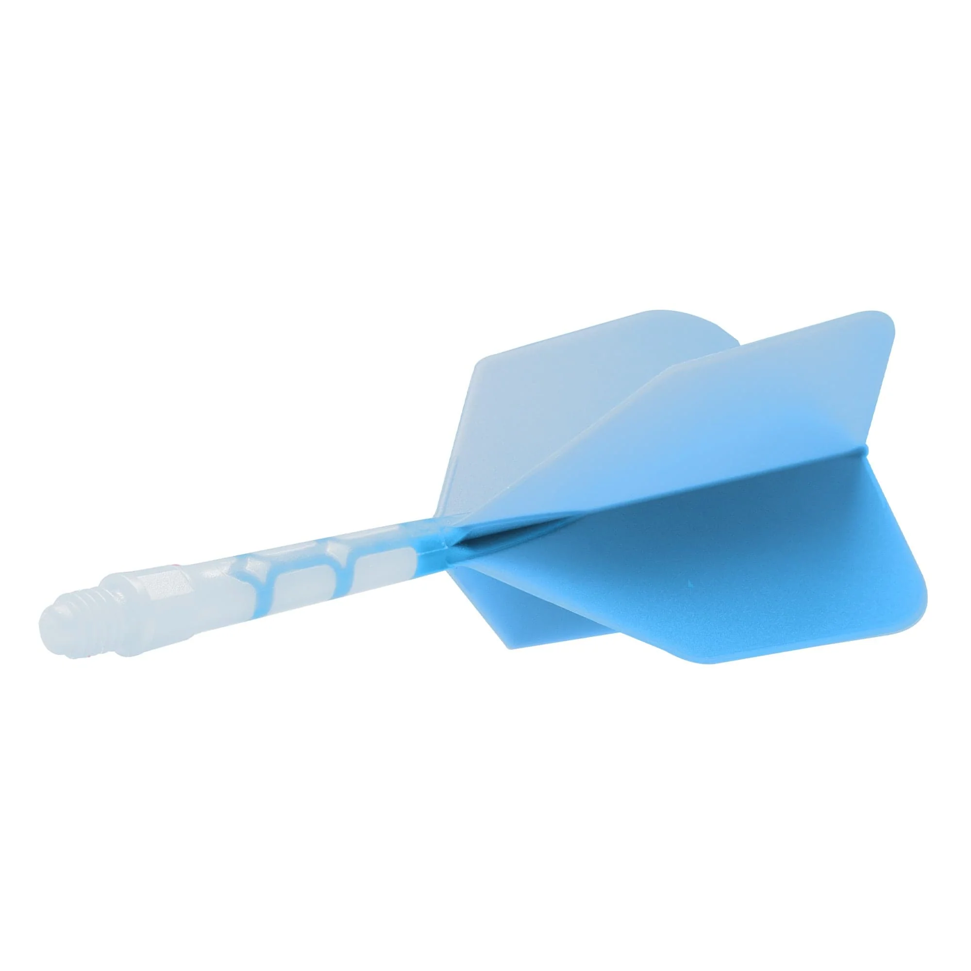 Cuesoul Rost T19 Integrated Dart Shaft and Flights - Big Wing - White with Blue Flight - Image 6