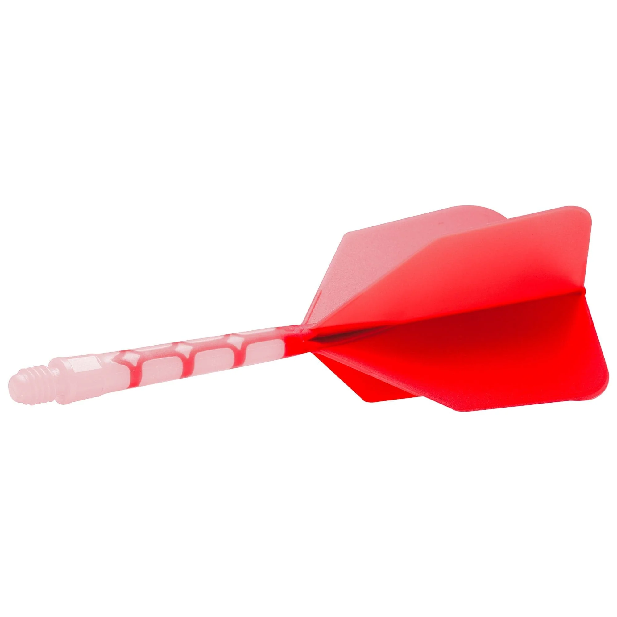 Cuesoul Rost T19 Integrated Dart Shaft and Flights - Big Wing - White with Red Flight - Image 5