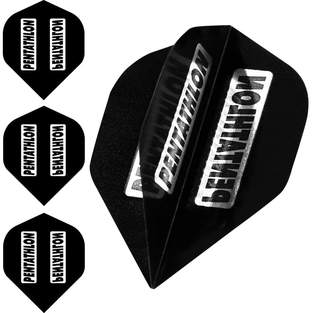 Dart Flights - Pentathlon Colours - Extra Strong - Clear Window - Std - Image 6