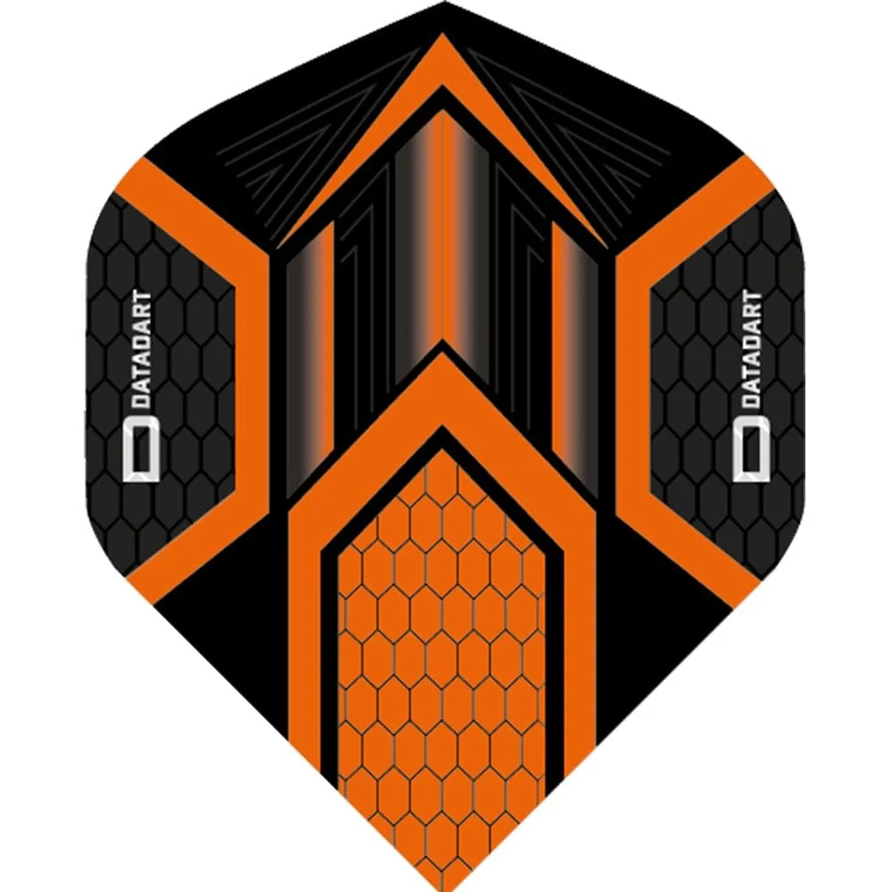 Datadart Dart Flights - Hex - No2 - Std - Black - Image 6