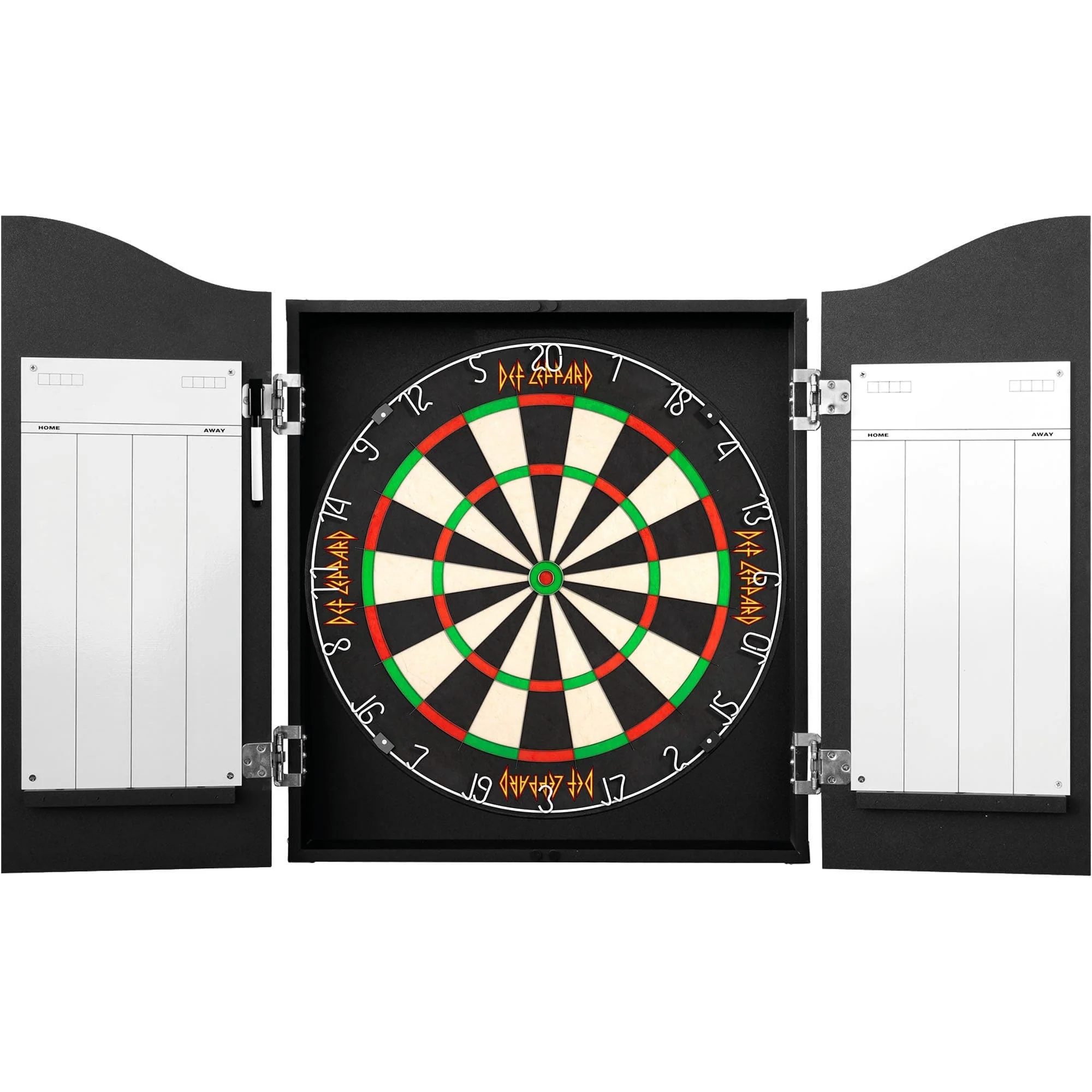 Def Leppard Dartboard Cabinet - Official Licensed - C10 - Premium Black - Prism - Image 3